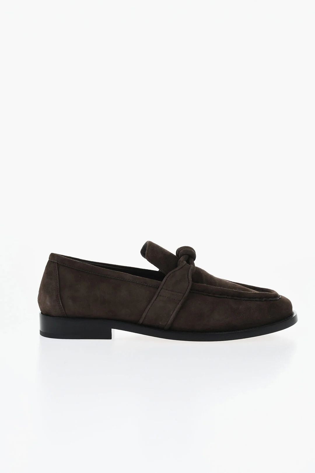 Bottega Veneta og1mm0426 Suede Loafers in Brown Size US 6.5 / EU 39-40 - 1 Thumbnail