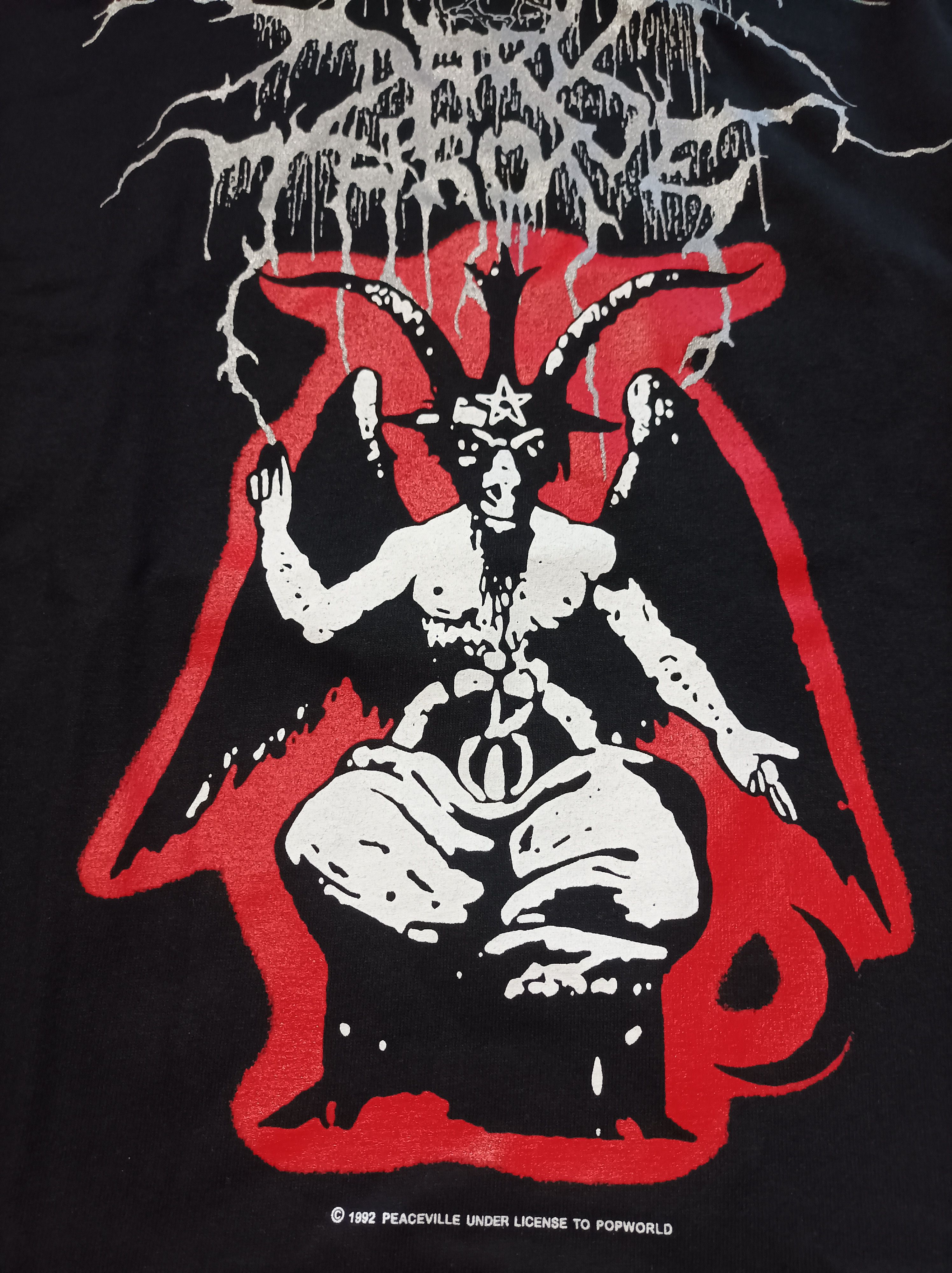Vintage Darkthrone Pan wolves L Size US L / EU 52-54 / 3 - 3 Thumbnail