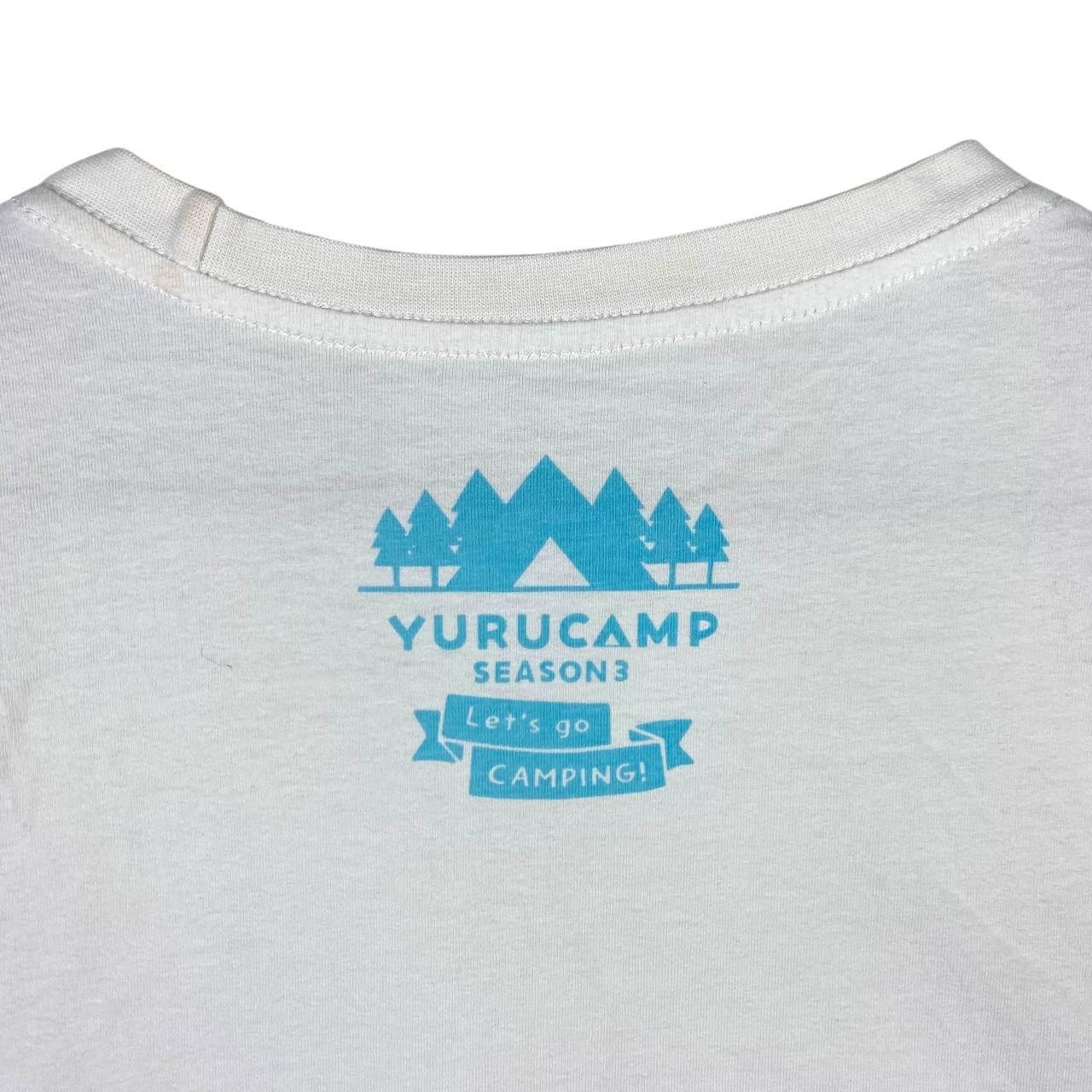Anime YURU CAMP LAID BACK Manga Afro Yurukyan Tee Shirt Top Anime Size US S / EU 44-46 / 1 - 5 Thumbnail