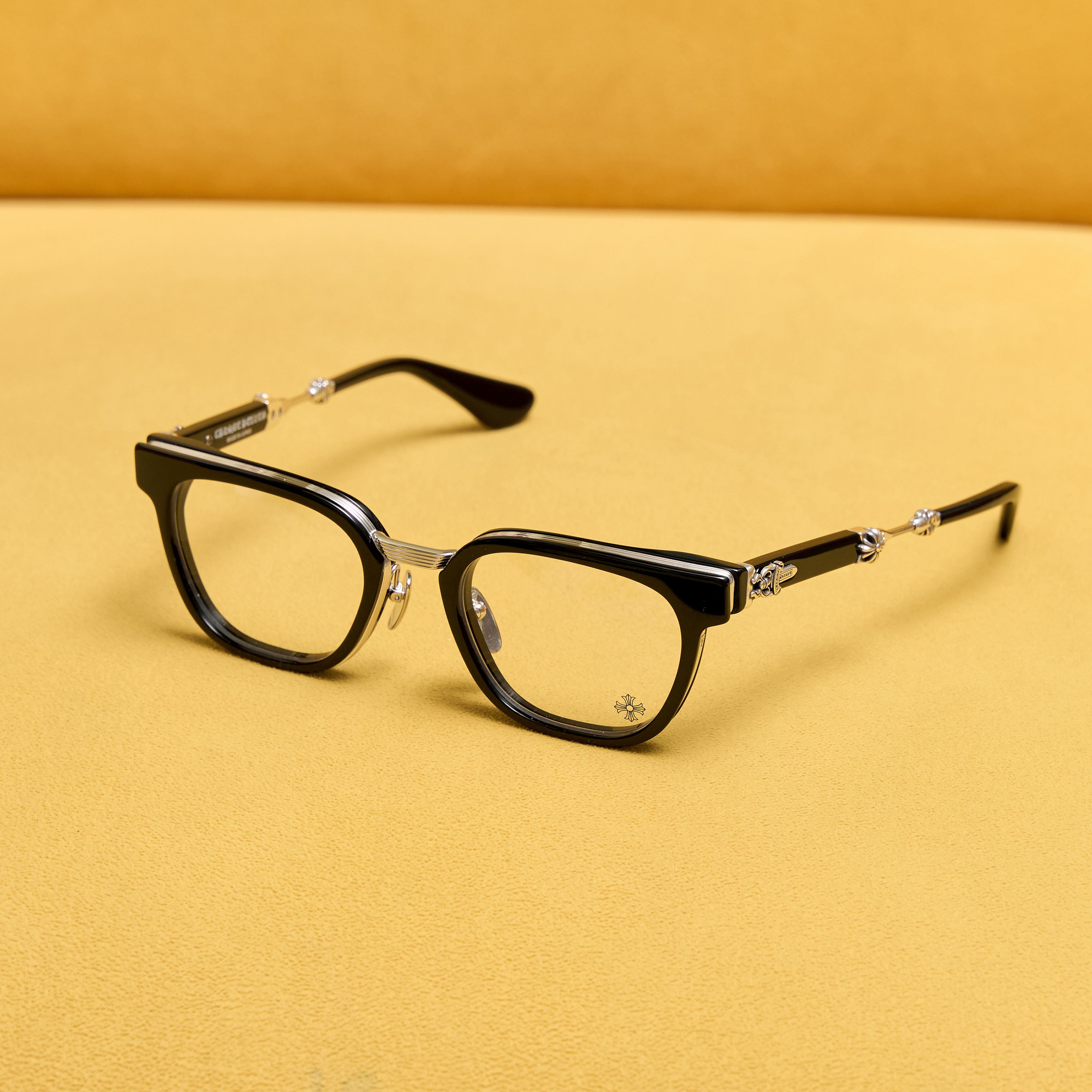 Chrome Hearts CHROME HEARTS DUCK BUTTER Black/Shiny Silver