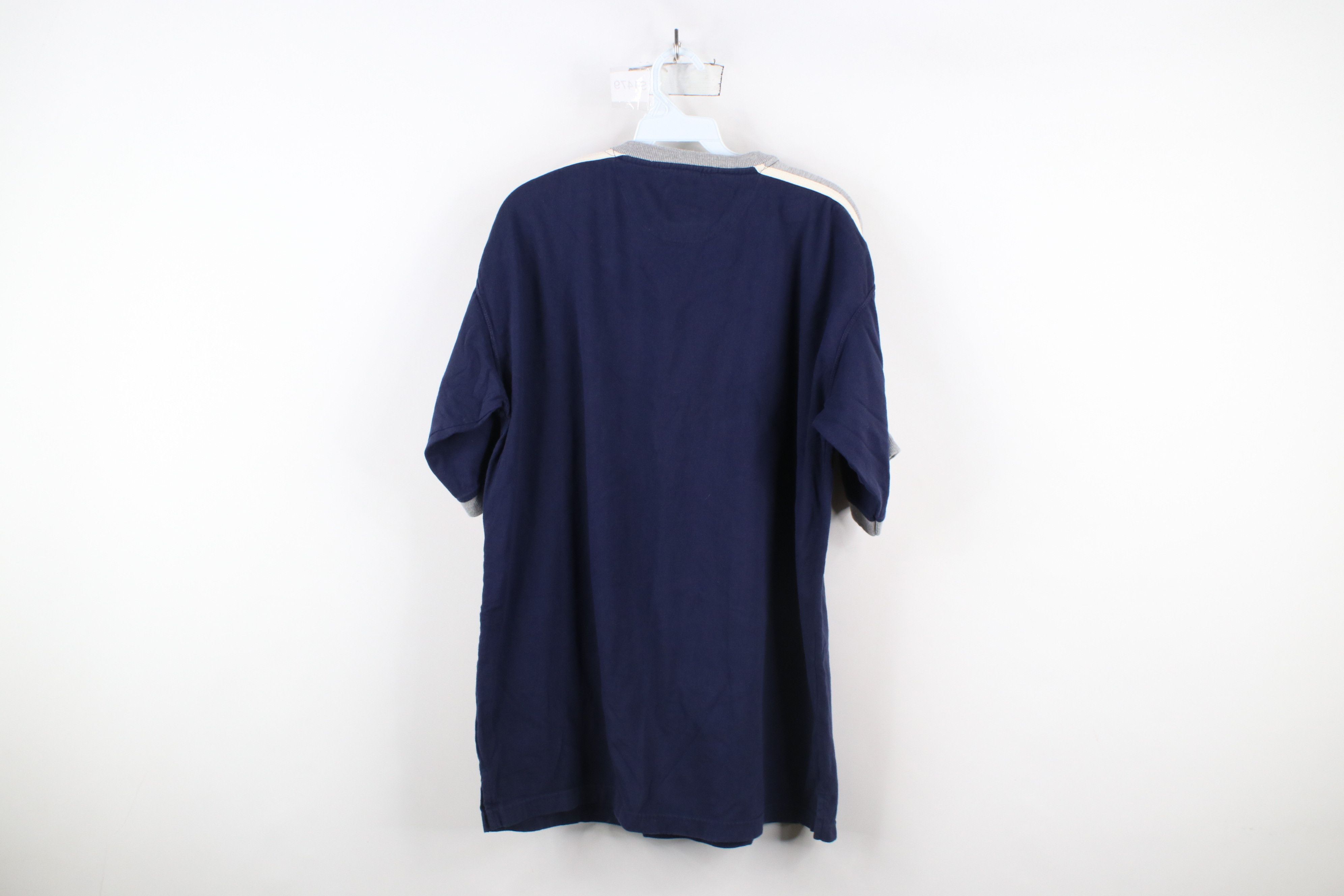 Vintage Vintage 90s Streetwear Block Heavyweight T-Shirt Cotton Size US L / EU 52-54 / 3 - 9 Thumbnail
