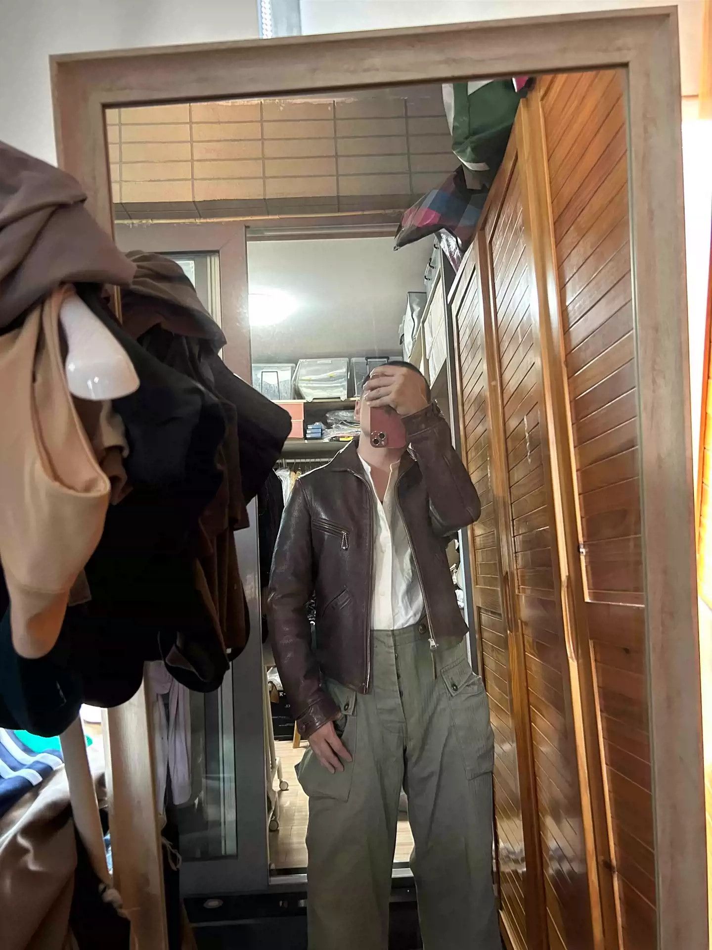 freewheelers goatskin jacket