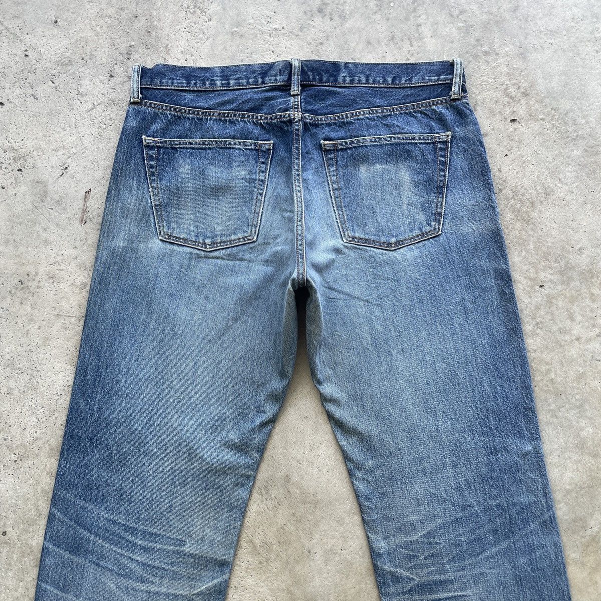Japanese Brand W38 Vintage Japanese Distressed Jeans Faded Denim Pants Size US 38 / EU 54 - 9 Thumbnail