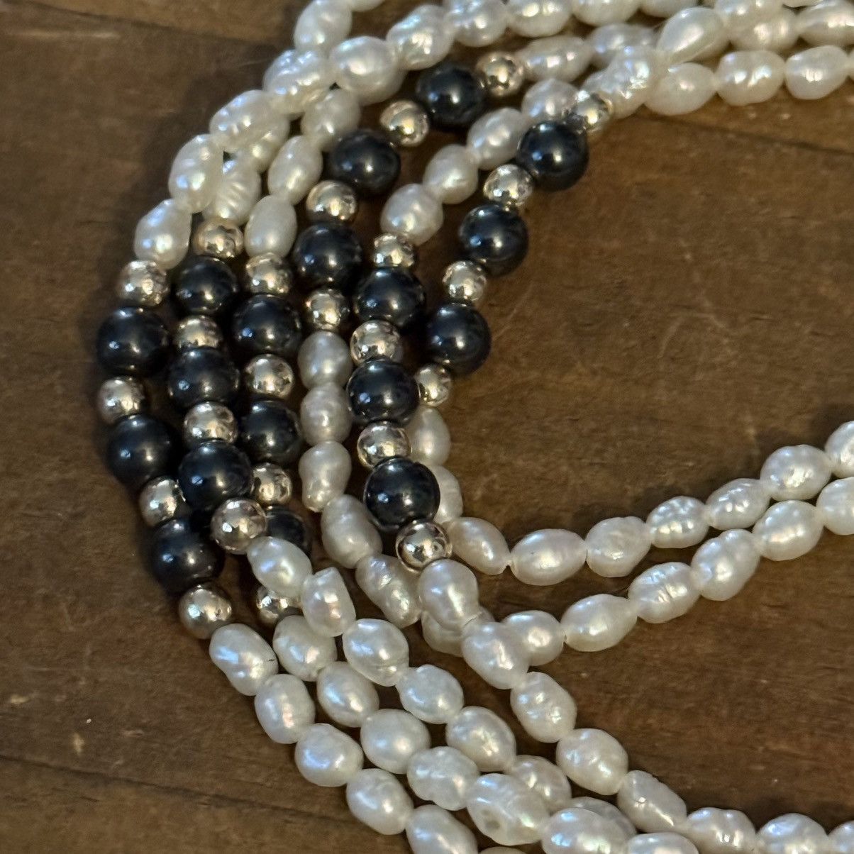 Vintage Vintage multi strand freshwater pearl necklace Size ONE SIZE - 3 Thumbnail