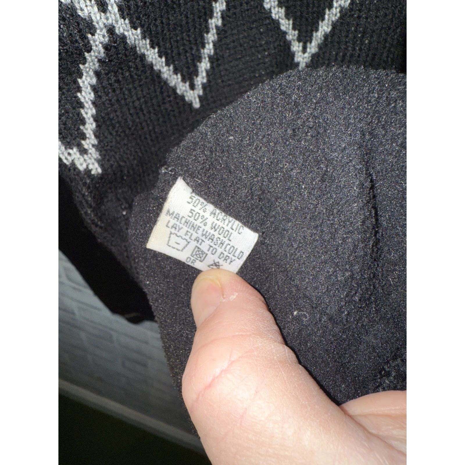 Prana VINTAGE prAna Wool Blend Pullover Ski Sweater Mens XL Black Size US XL / EU 56 / 4 - 8 Thumbnail