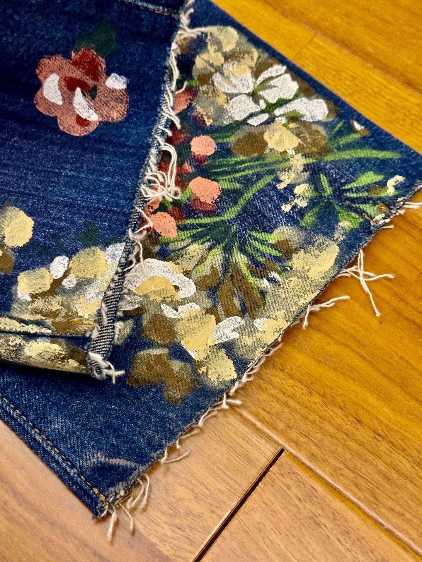 Gucci Gucci 17ss floral archive jeans Size US 31 - 2 Thumbnail