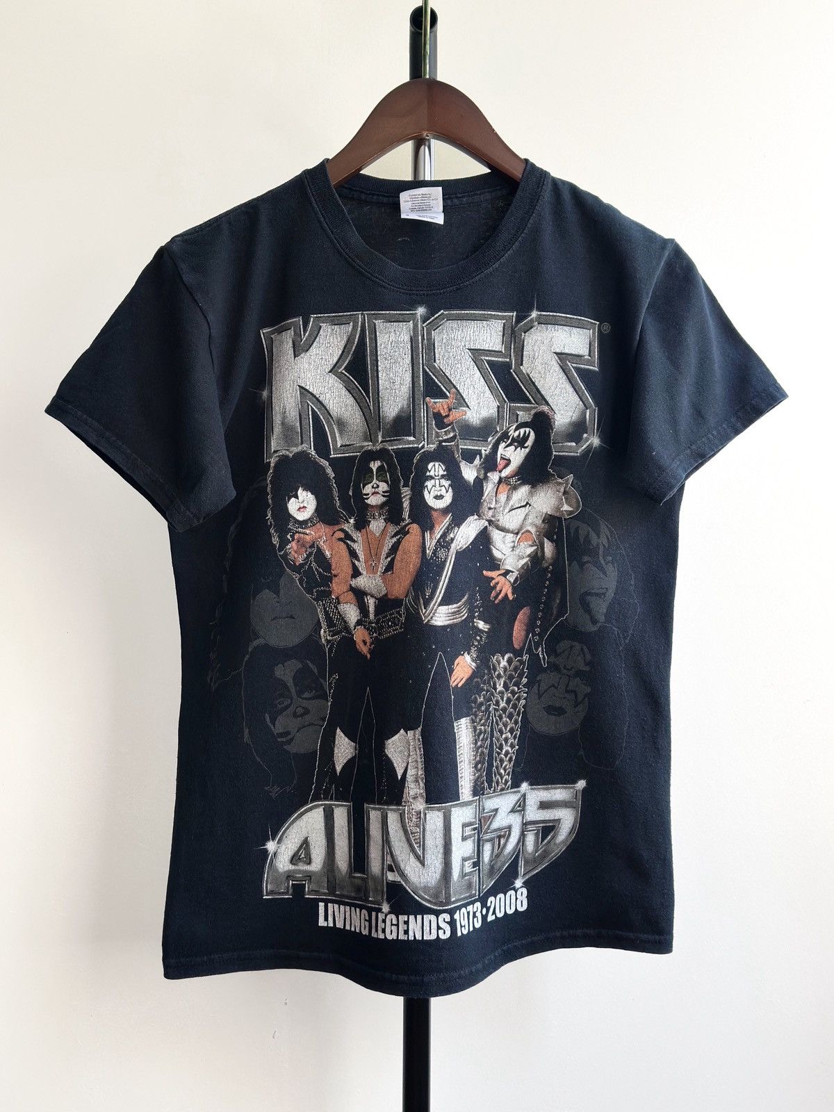 Band Tees Vintage 2000s KISS Alive 35 Band Tour Graphic Tee Size US S / EU 44-46 / 1 - 1 Thumbnail