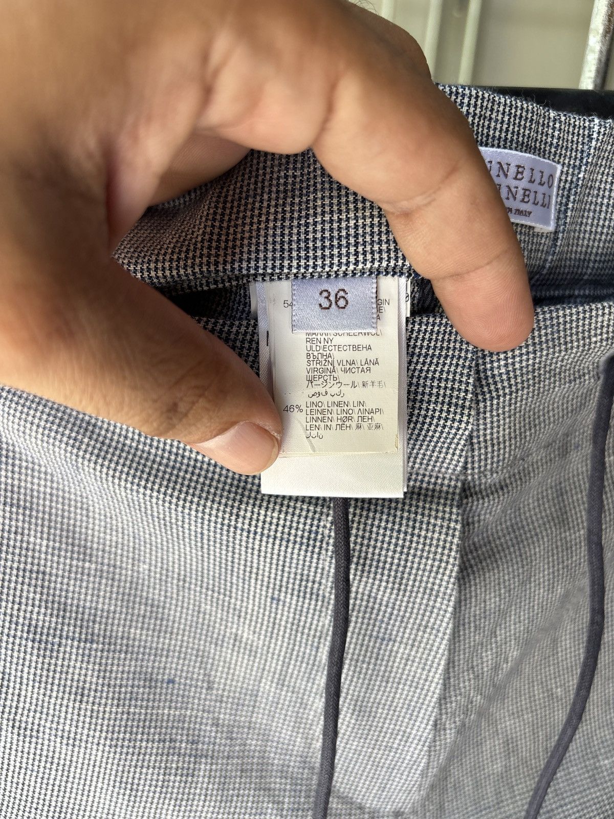 Brunello Cucinelli Brunello Cucinelli grey pants Size 25" / US 0 / IT 36 - 13 Thumbnail