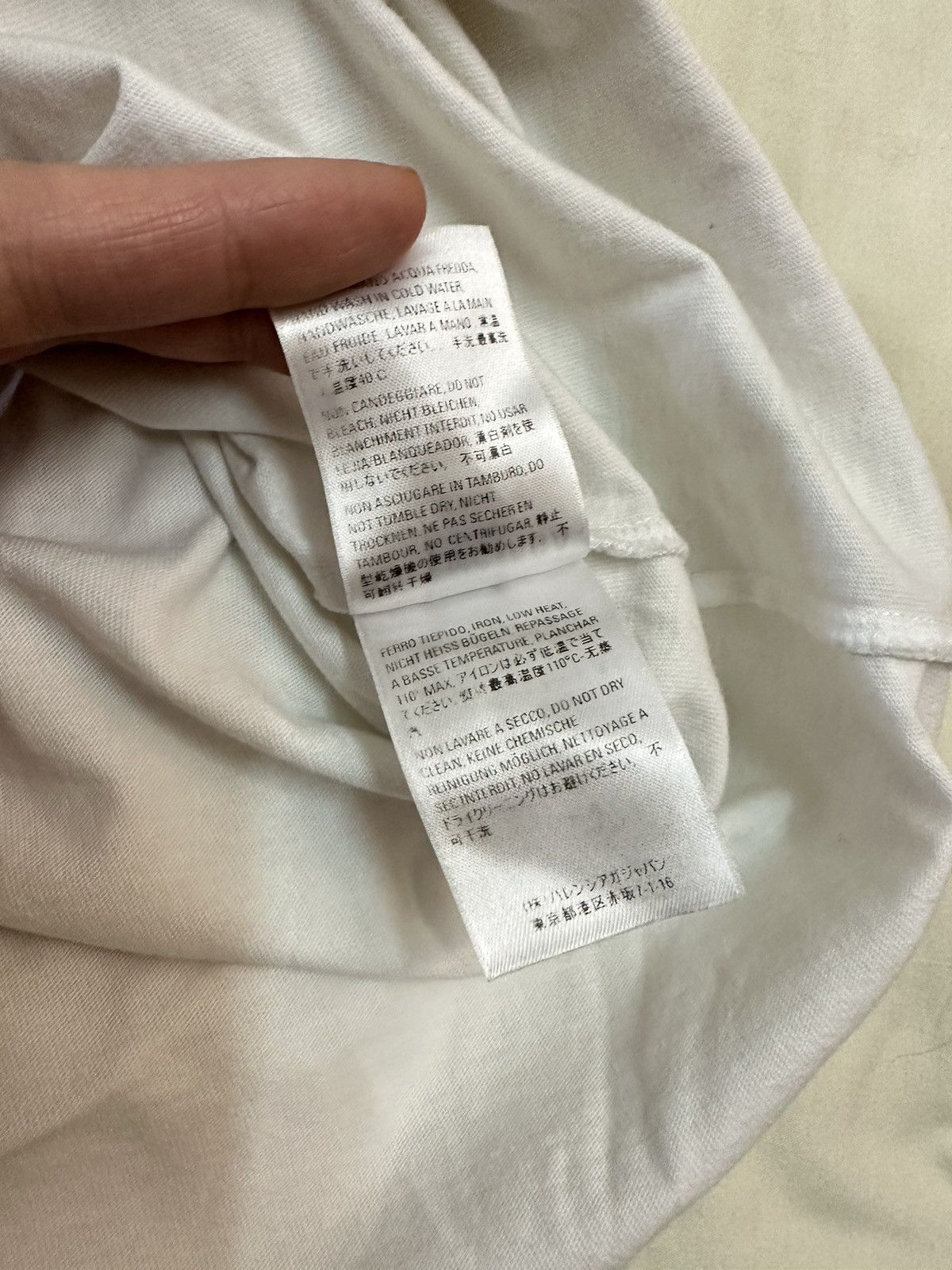 Balenciaga Balenciaga paris logo tee shirt Size US M / EU 48-50 / 2 - 7 Thumbnail