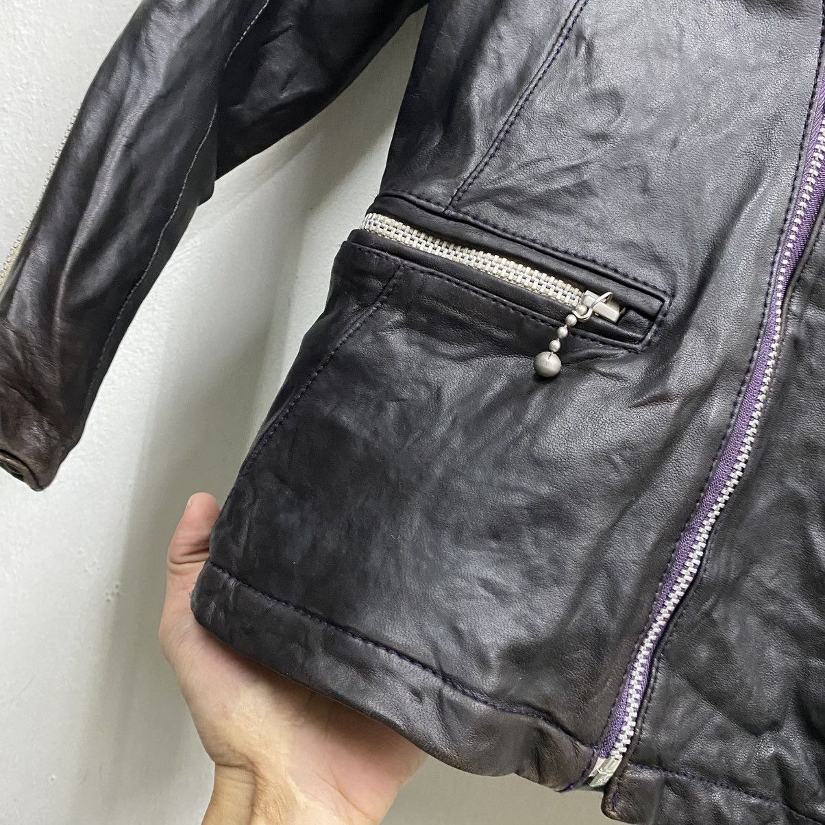 Hysteric Glamour Hysteric Glamour Leather Biker Jackets Size XXS / US 00 / IT 34 - 9 Thumbnail