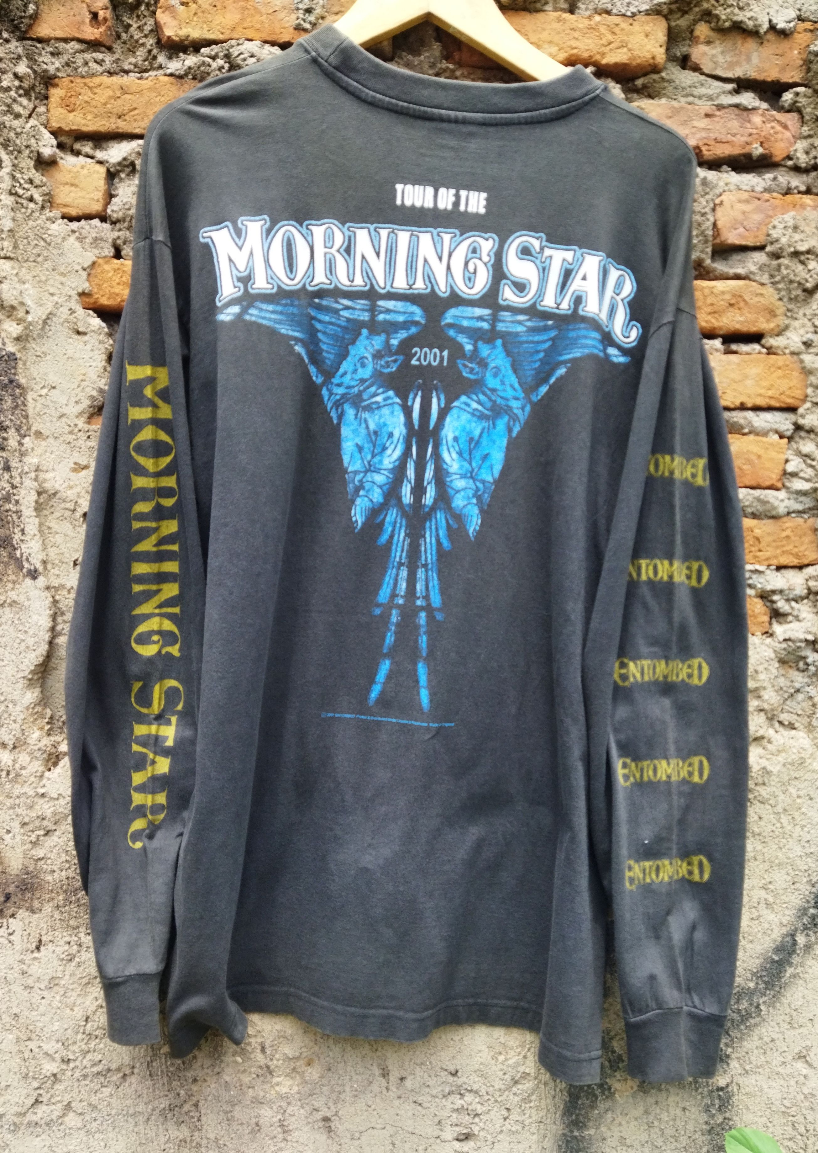 Band Tees Vintage ENTOMBED morning star Size US XL / EU 56 / 4 - 2 Thumbnail