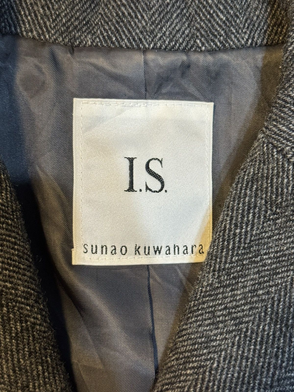 Issey Miyake Issey Miyake IS Sunao Kuwahara Wool Blazer Jacket Japan M Size 36S - 4 Thumbnail