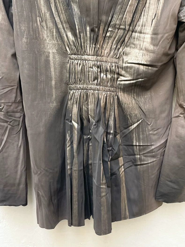 Issey Miyake ISSEY MIYAKE size m 02AW gold trompe l'oeil jacket half sk Size 25" / US 0 / IT 36 - 5 Thumbnail