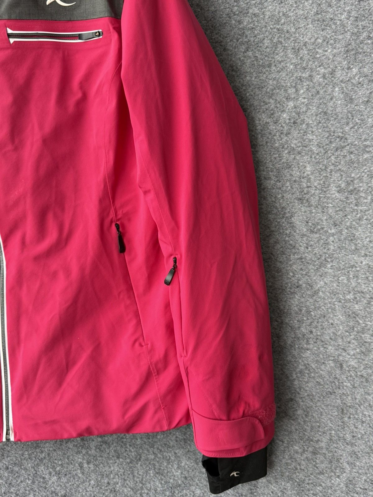 KJUS Kjus Vision Recco system Fast20 Pink Ski jacket sizeL Size L / US 10 / IT 46 - 4 Thumbnail