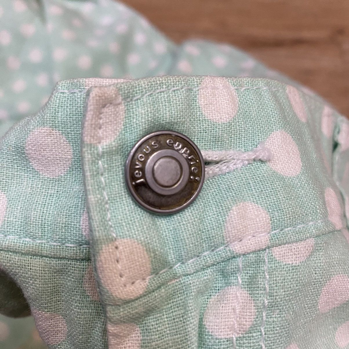 Issey Miyake 2000s Mercibeaucoup By Issey Miyake Polkadot Light Green Size US 26 / EU 42 - 10 Thumbnail