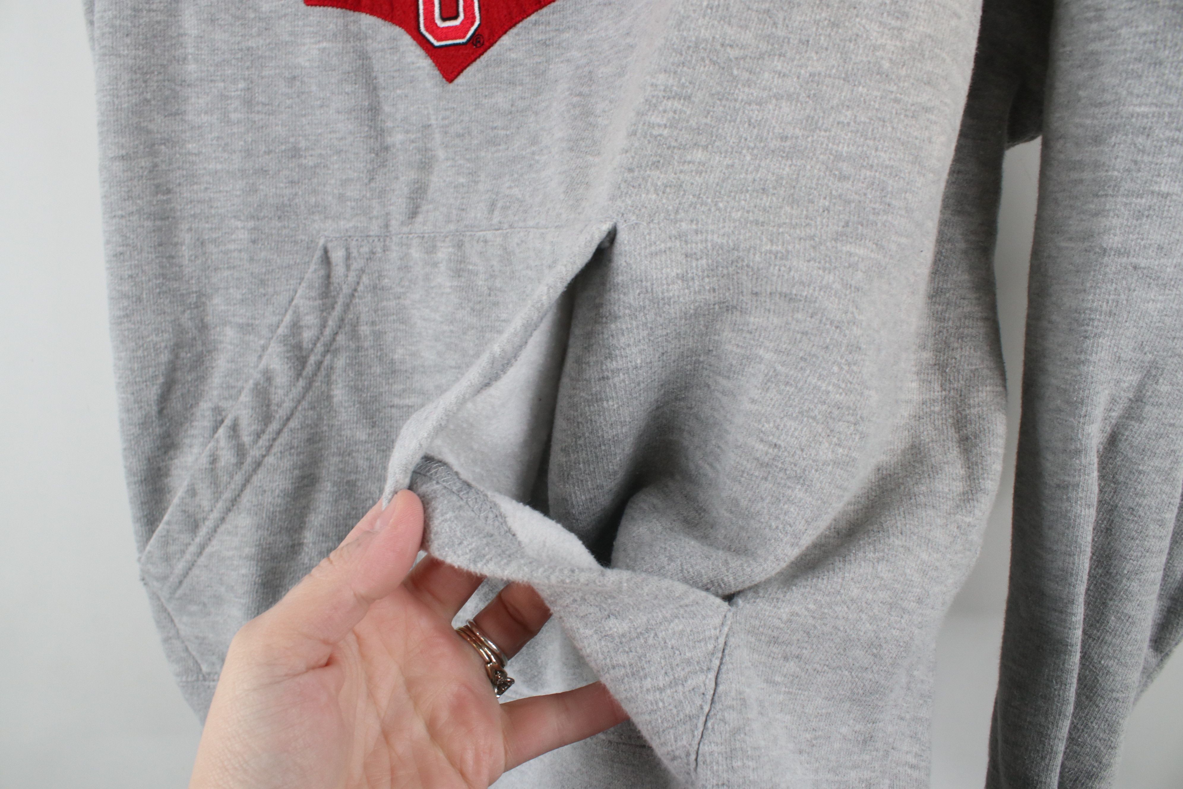 Vintage Vintage 90s Spell Out Script Ohio State University Hoodie Size US XXL / EU 58 / 5 - 8 Thumbnail