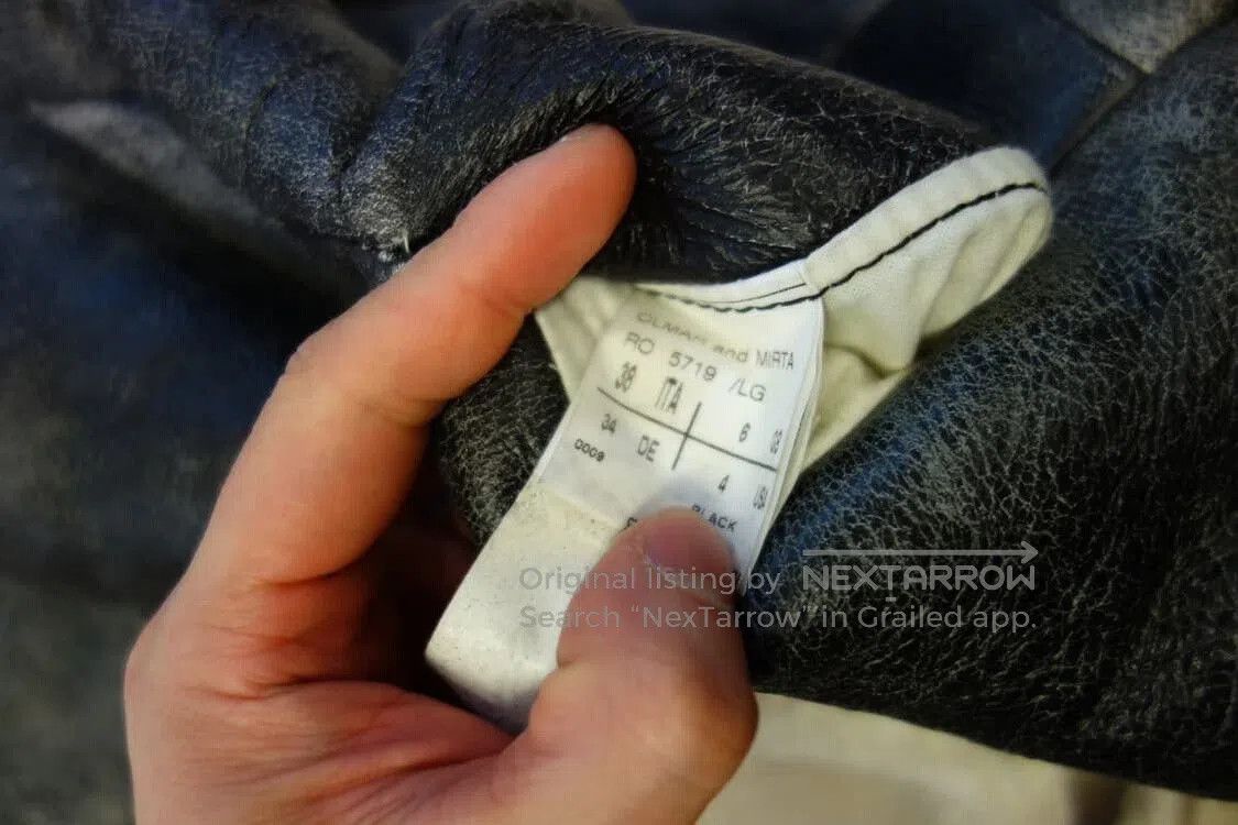 Rick Owens Rick Owens Theseus Wool Leather Jacket. Size US M / EU 48-50 / 2 - 8 Thumbnail