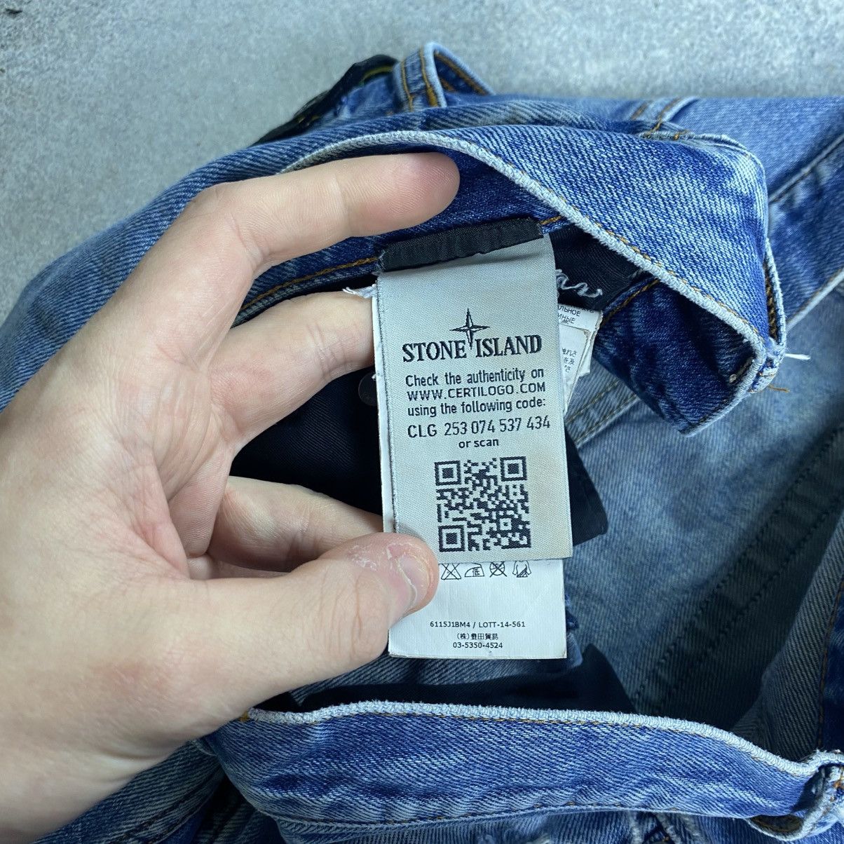 Stone Island Vintage Stone Island Jeans denim Size US 28 / EU 44 - 9 Thumbnail