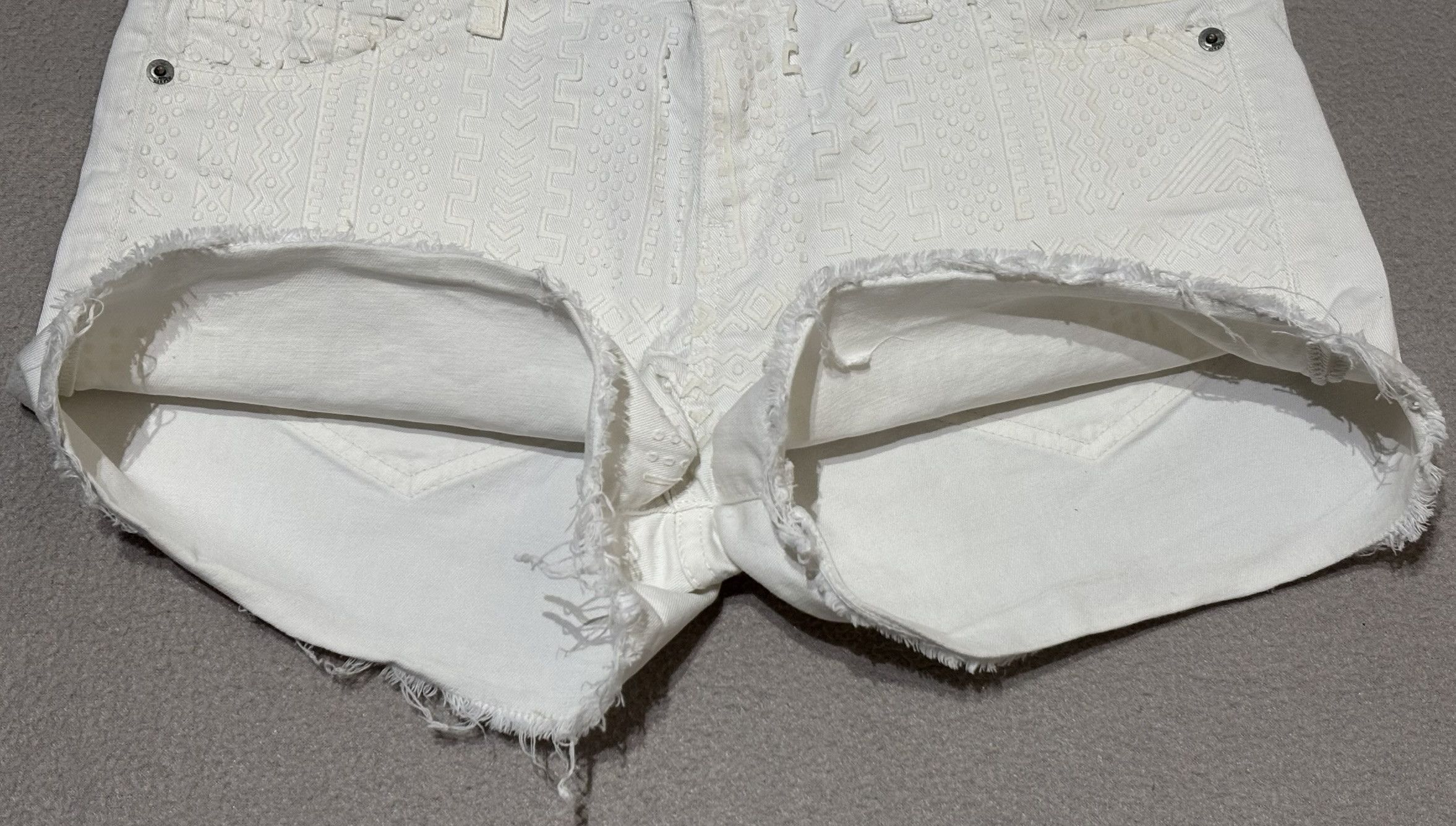 Miss Sixty Miss Sixty white mini shorts size 29 Size 29" - 9 Thumbnail