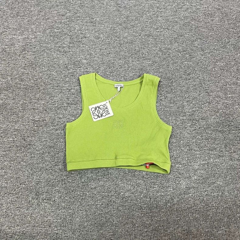 Loewe Loewe Stitch Logo Avocado Sport Vests Size S / US 4 / IT 40 - 1 Thumbnail