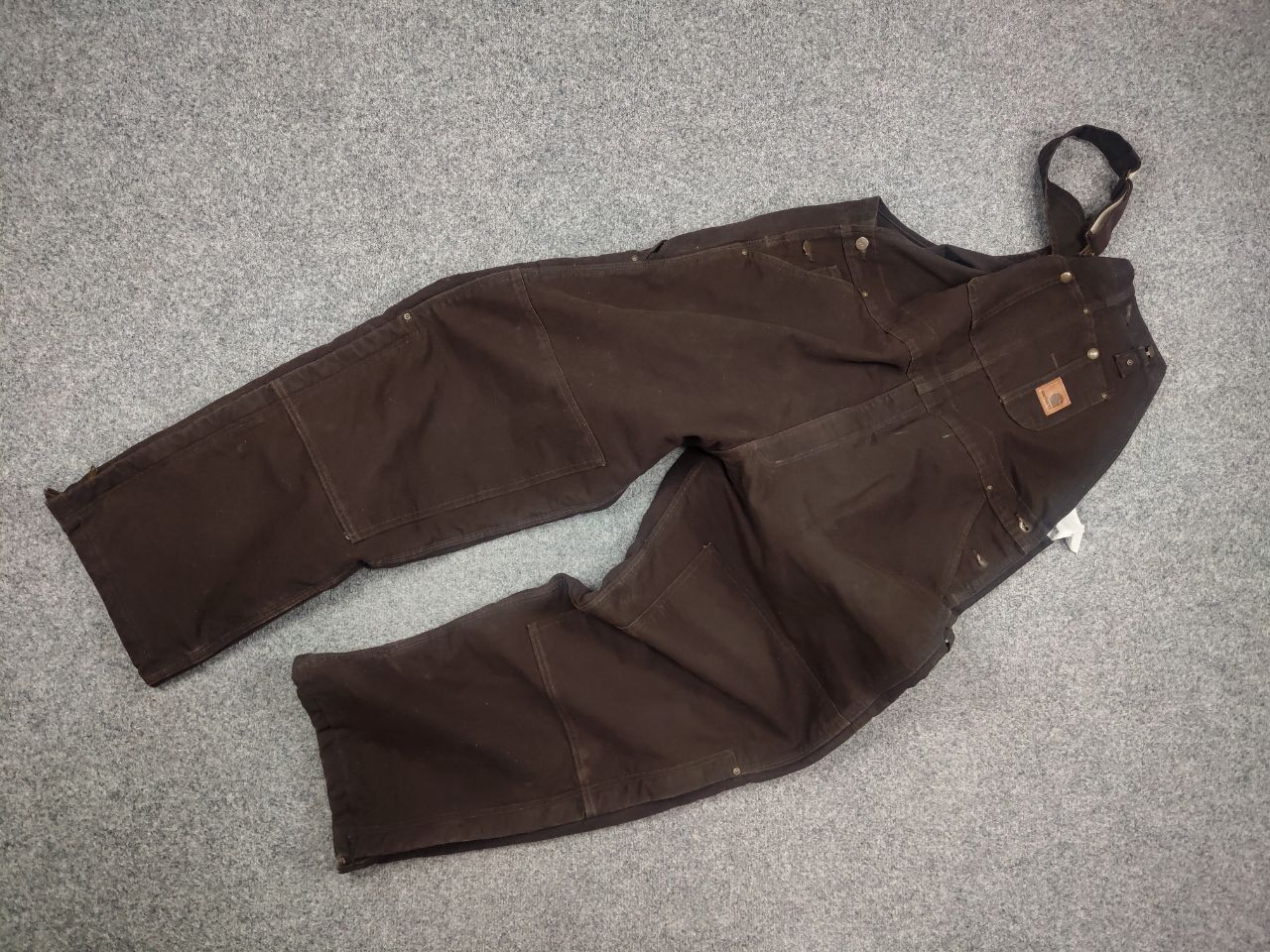 Carhartt Vintage Carhartt Baggy double knee Work canvas overalls USA Size US 36 / EU 52 - 20 Thumbnail
