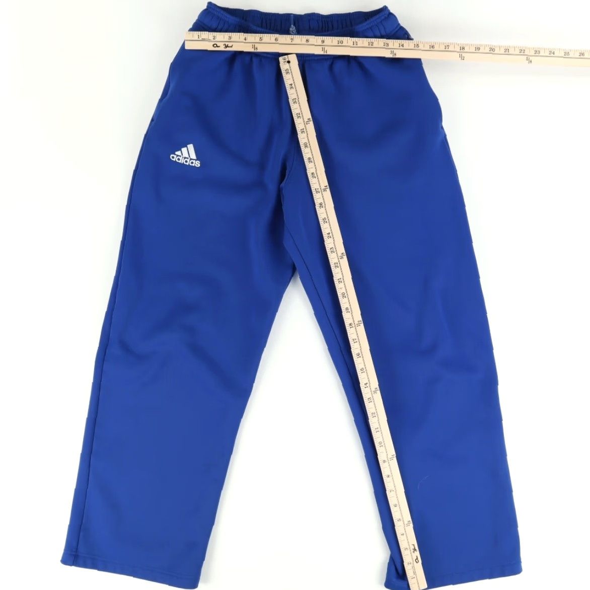 Adidas Adidas Climawarm Sweatpants Polyester Fleece Sweatpants Blue Men's S Size US 29 - 3 Thumbnail
