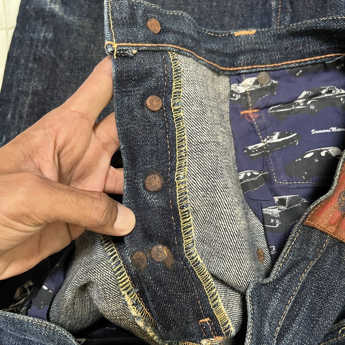 Samurai Jeans 🔥 Samurai Jeans Motorclub SM5000 GT-A Size US 36 / EU 52 - 19 Thumbnail