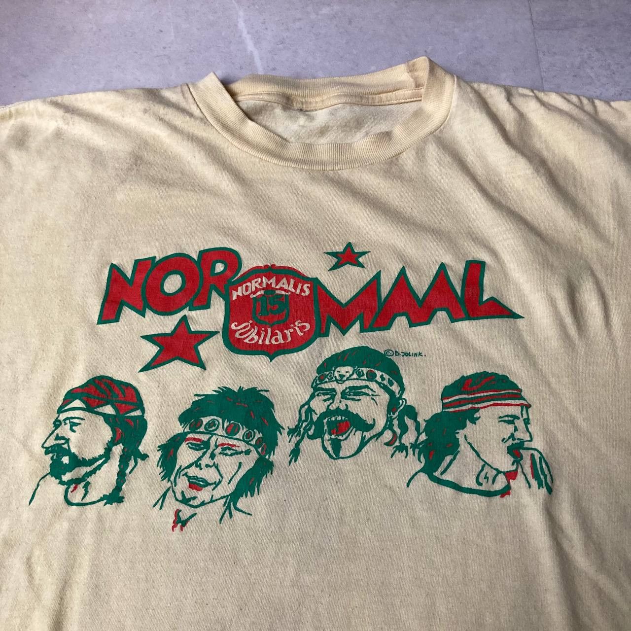 Band Tees Vintage 90s Normaal Netherlands Country Rock Band Boxy Tee Size US M / EU 48-50 / 2 - 2 Thumbnail