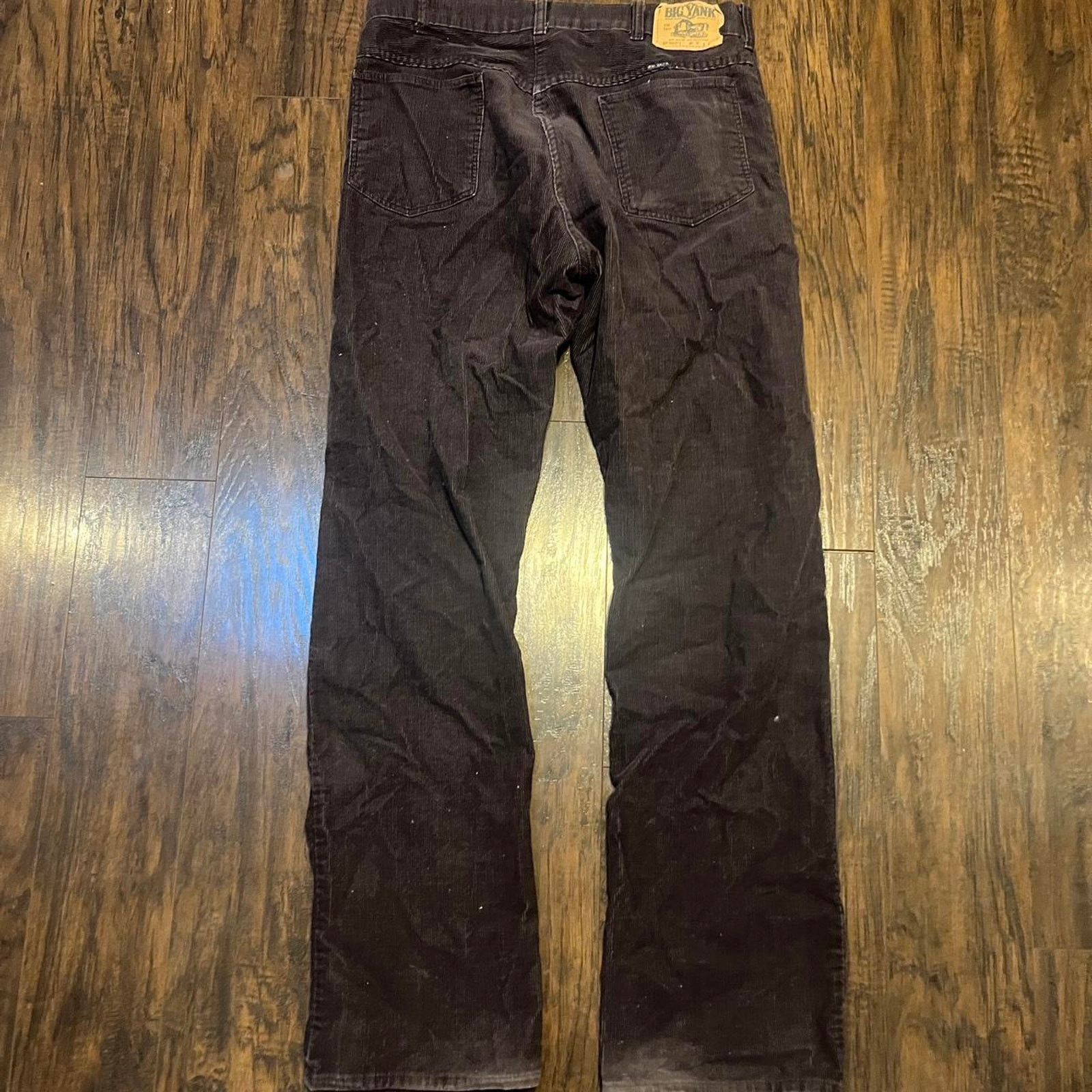 Vintage True Vintage 70s Big Yank Brown Corduroy Pants Size US 34 / EU 50 - 3 Thumbnail
