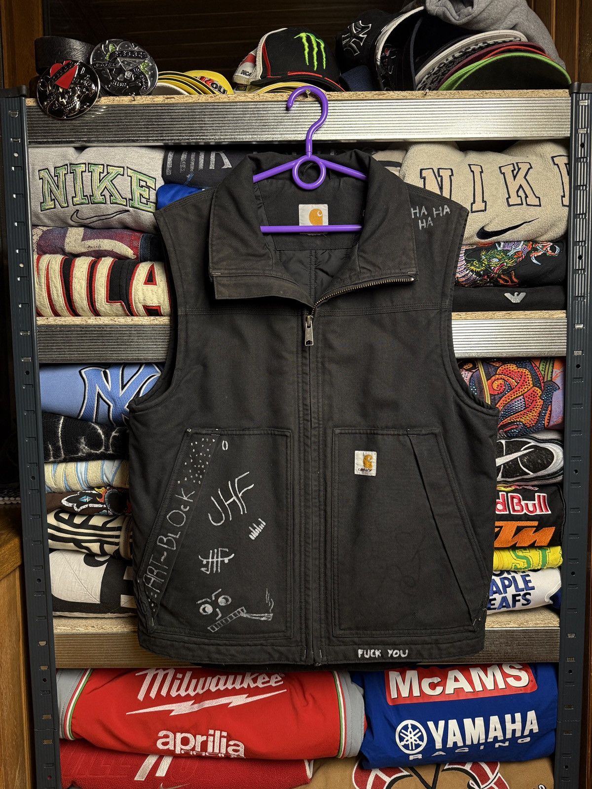 Carhartt Wip × Patta Patta x Carhartt WIP Broom Vest Gilet Black
