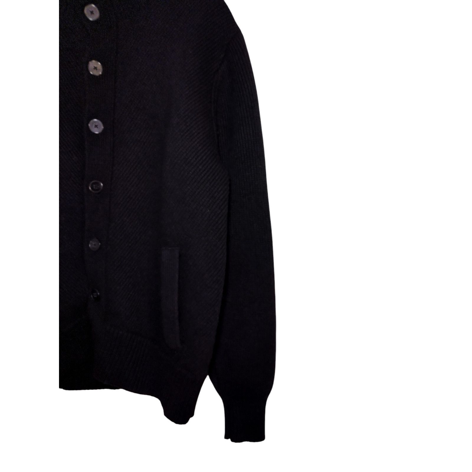 Joseph Abboud Joseph Abboud Mens Button Down Cardigan Sweater Black Sz XL Size US XL / EU 56 / 4 - 4 Thumbnail