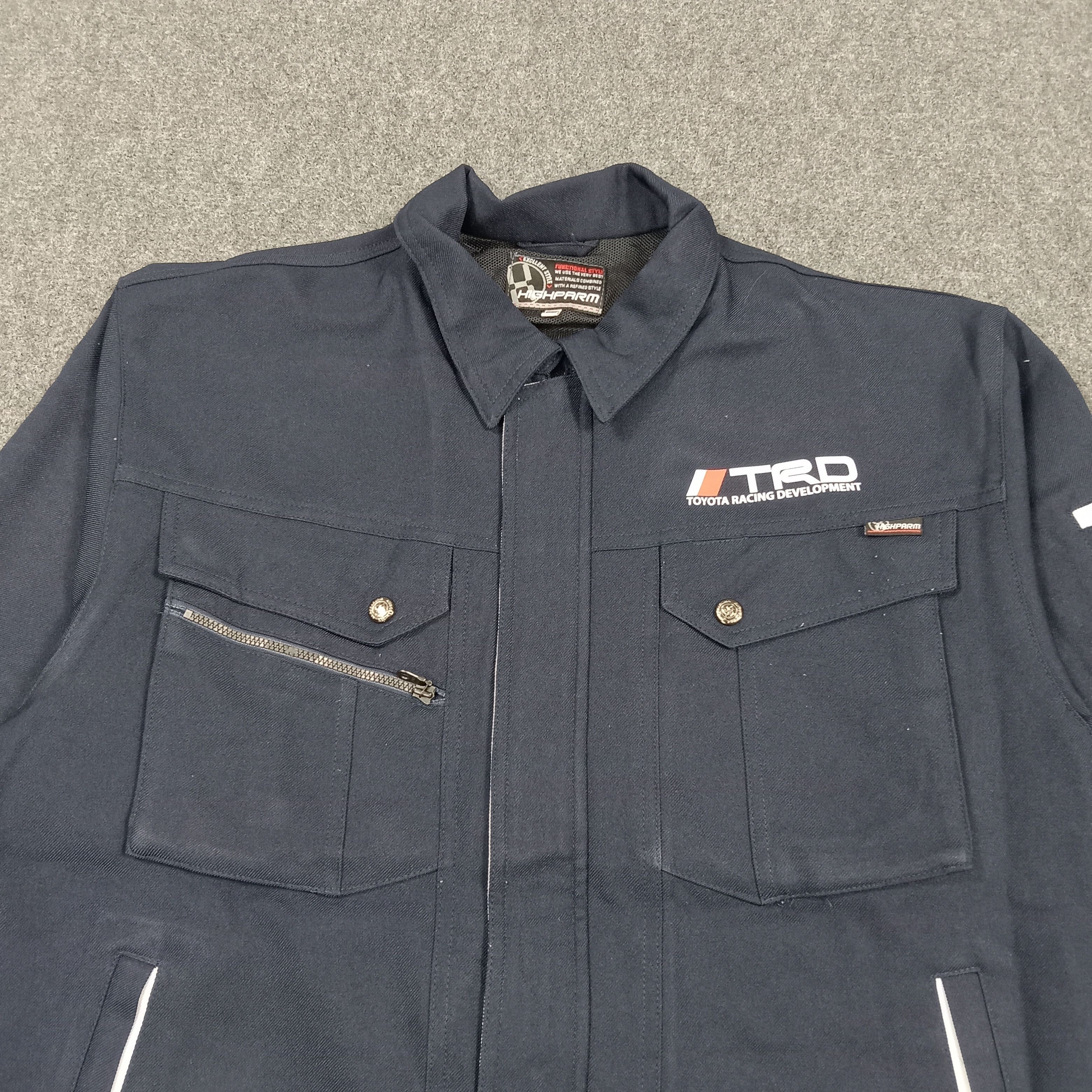 Japanese Brand TRD Toyota Racing Motorsports Custom Work Jacket C284N17 Size US L / EU 52-54 / 3 - 4 Thumbnail