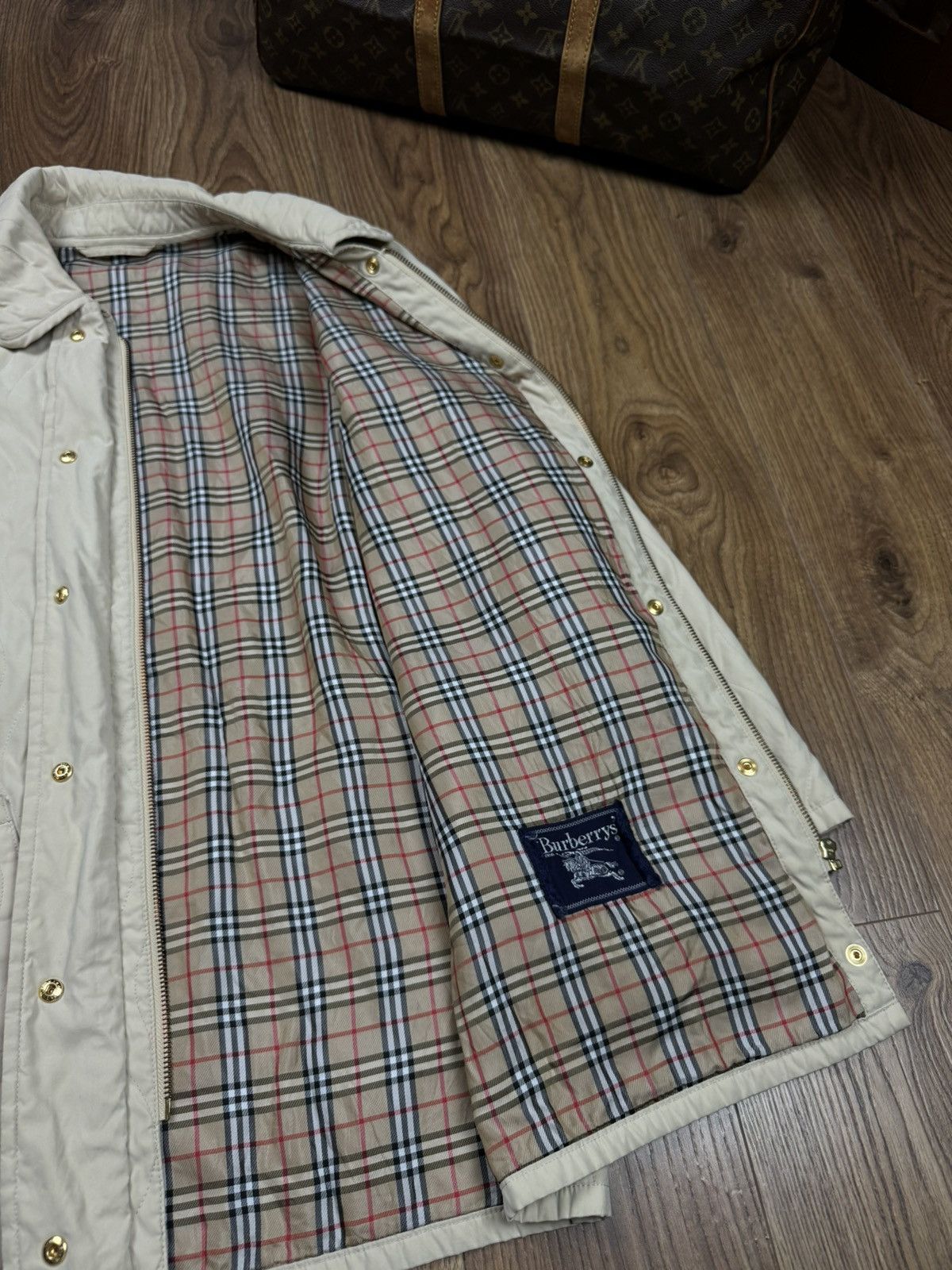 Burberry Jacket Burberry Nova Check original streetwear luxury item Size L / US 10 / IT 46 - 2 Thumbnail