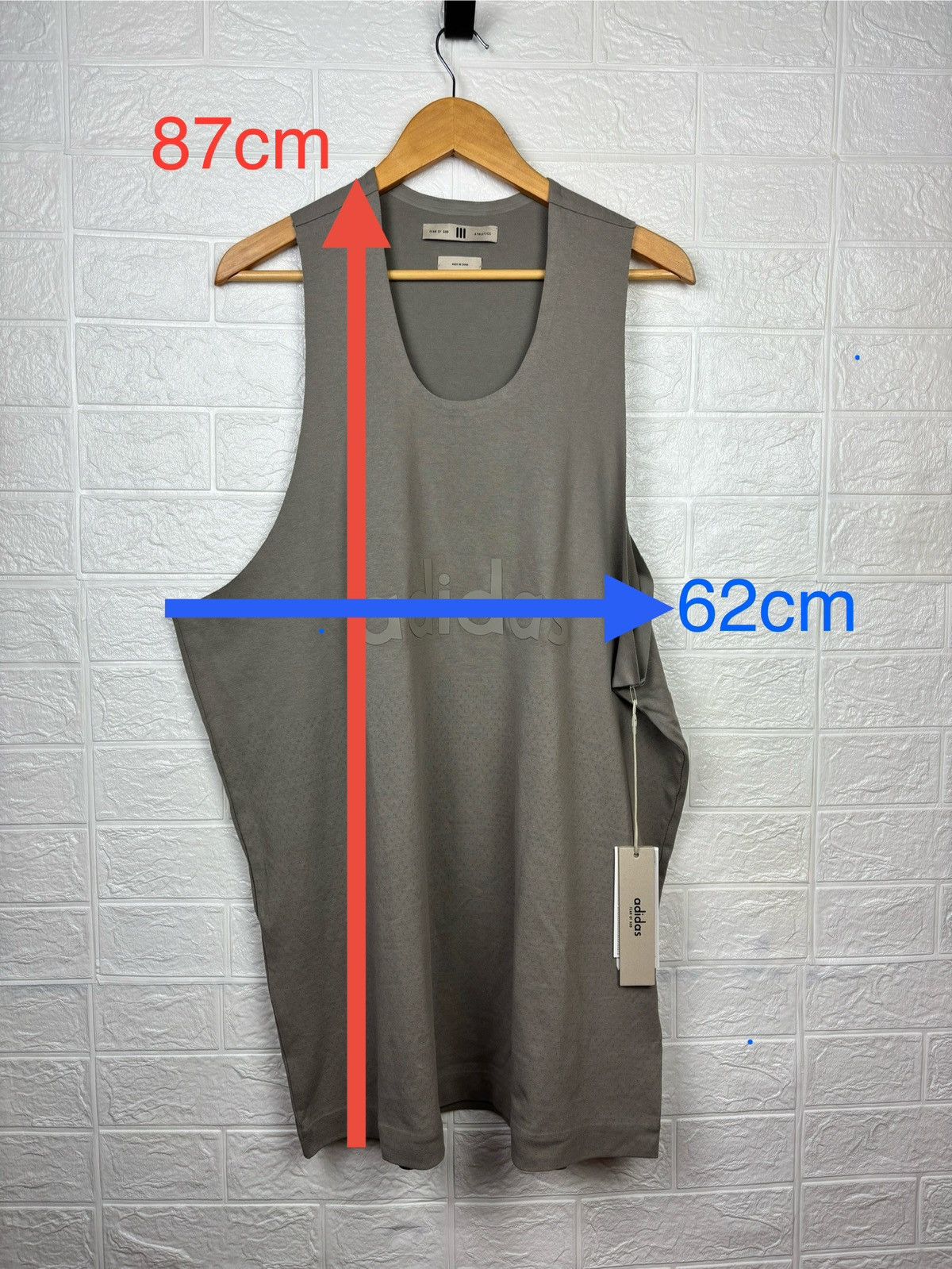 Adidas × Fear of God ADIDAS Fear Of God Athletics Performance Tank Top Size L Size US L / EU 52-54 / 3 - 3 Thumbnail