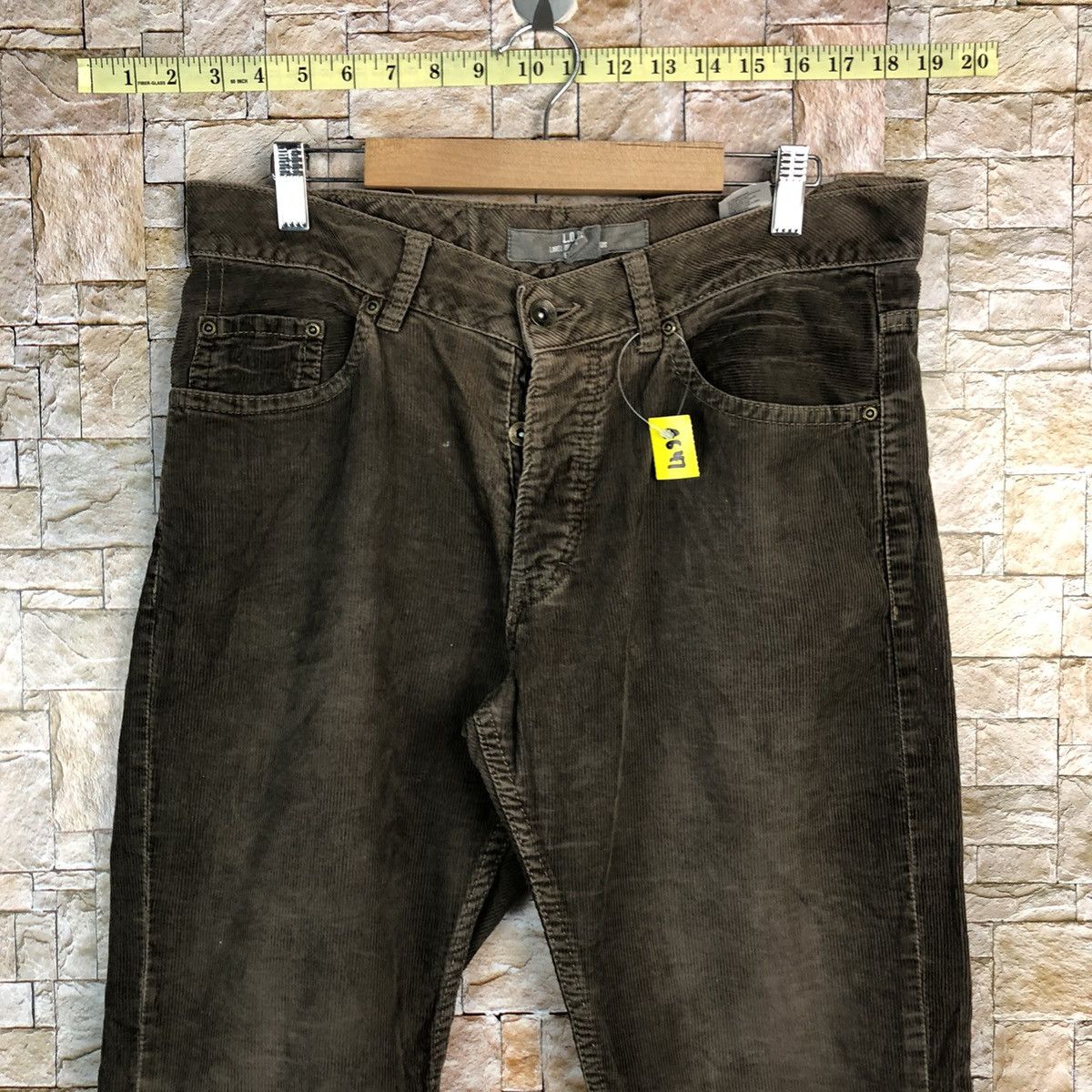 L.O.G.G. L.O.G.G Brown Conduroy Casual Pants #A647 Size US 33 - 5 Thumbnail