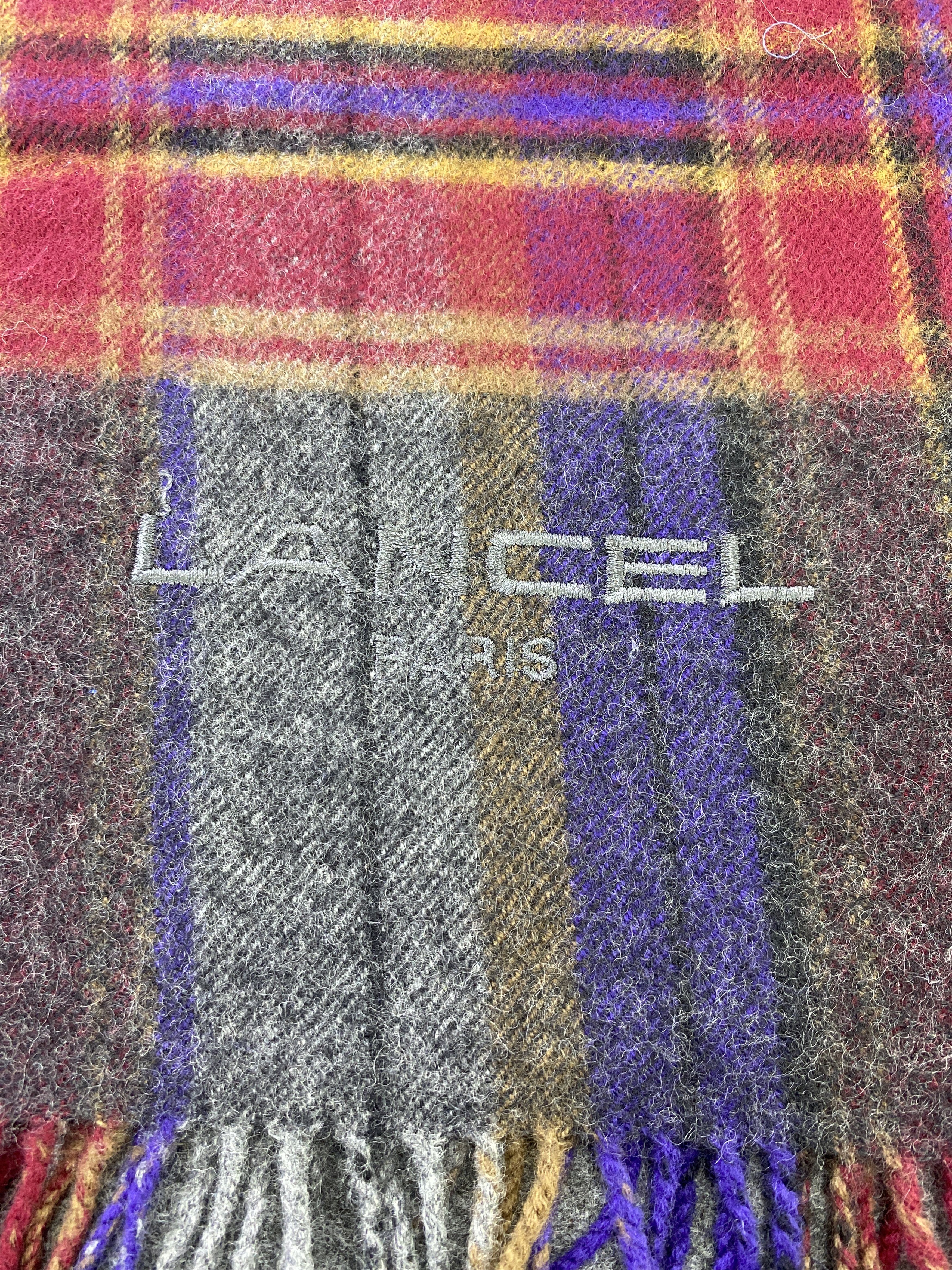 Lancel Lancel Wool Scarf/Muffler/Neckwear-T529 Size ONE SIZE - 5 Thumbnail
