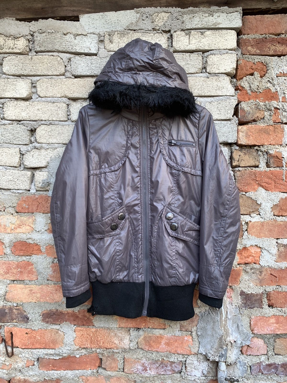 If Six Was Nine Ghost Of Harlem Reversible Jacket Fur Hooded Size US S / EU 44-46 / 1 - 7 Thumbnail
