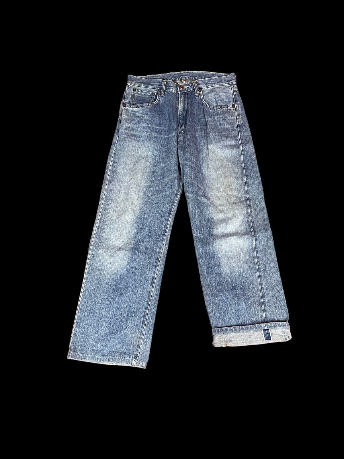 Edwin Vintage Edwin 505 Jeans Selvedge Streetwear Size US 30 / EU 46 - 1 Thumbnail