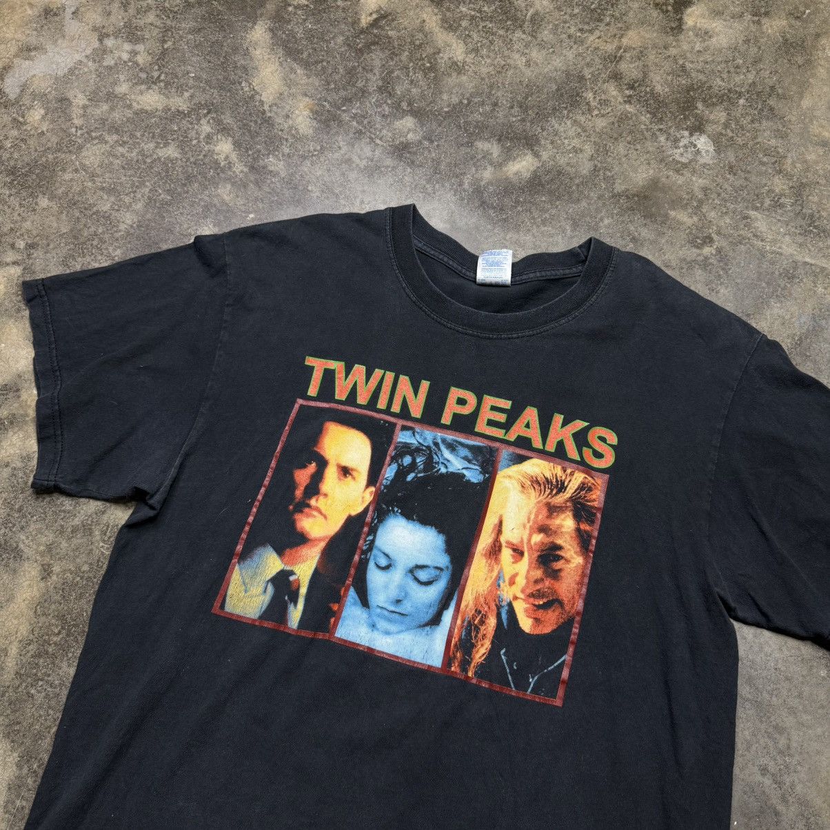 Vintage vintage twin peaks tv show david lynch promo 90s tshirt Size US L / EU 52-54 / 3 - 4 Thumbnail