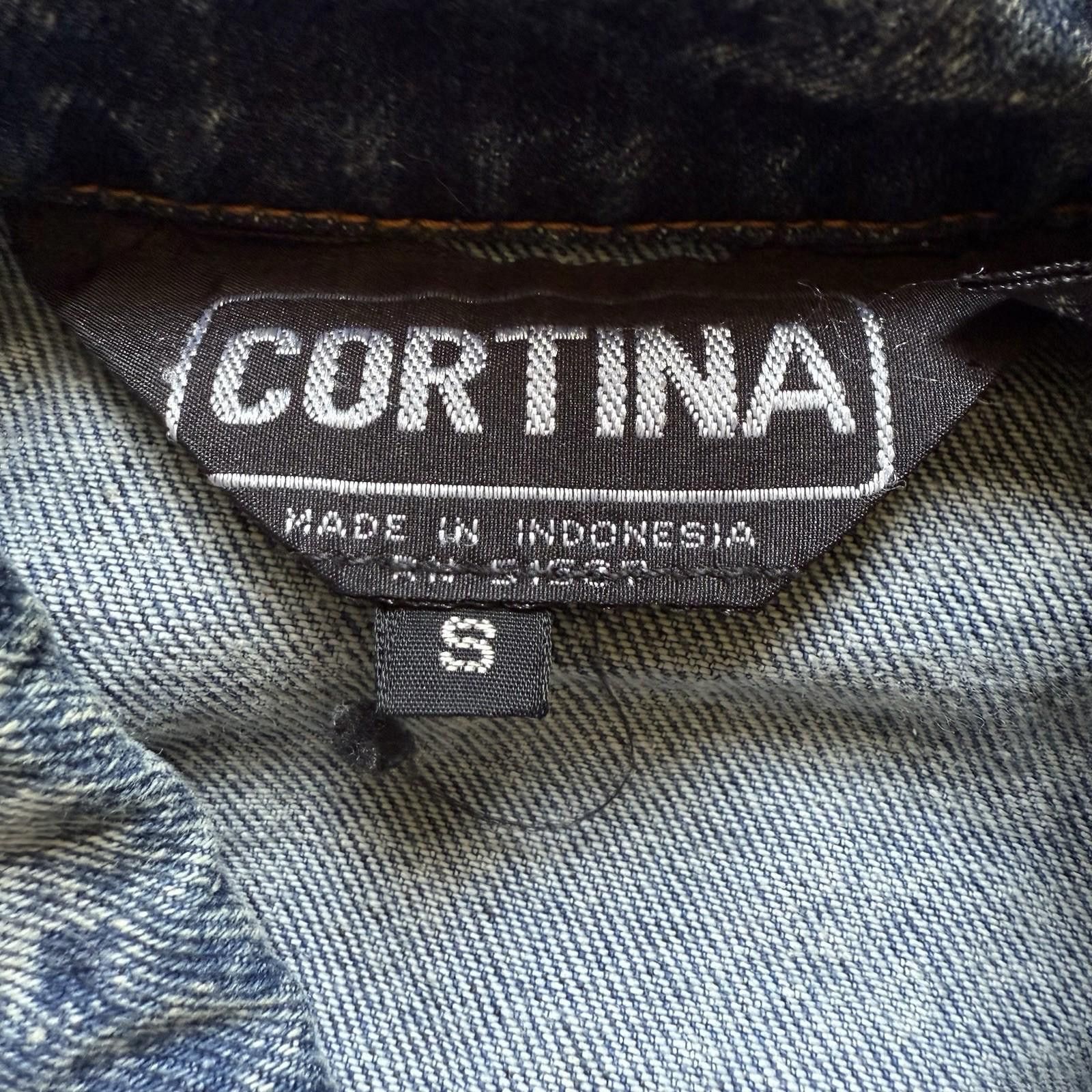 Cortina Vintage Acid Wash Distressed Denim Jean Jacket Coat Cortina Size US S / EU 44-46 / 1 - 3 Thumbnail