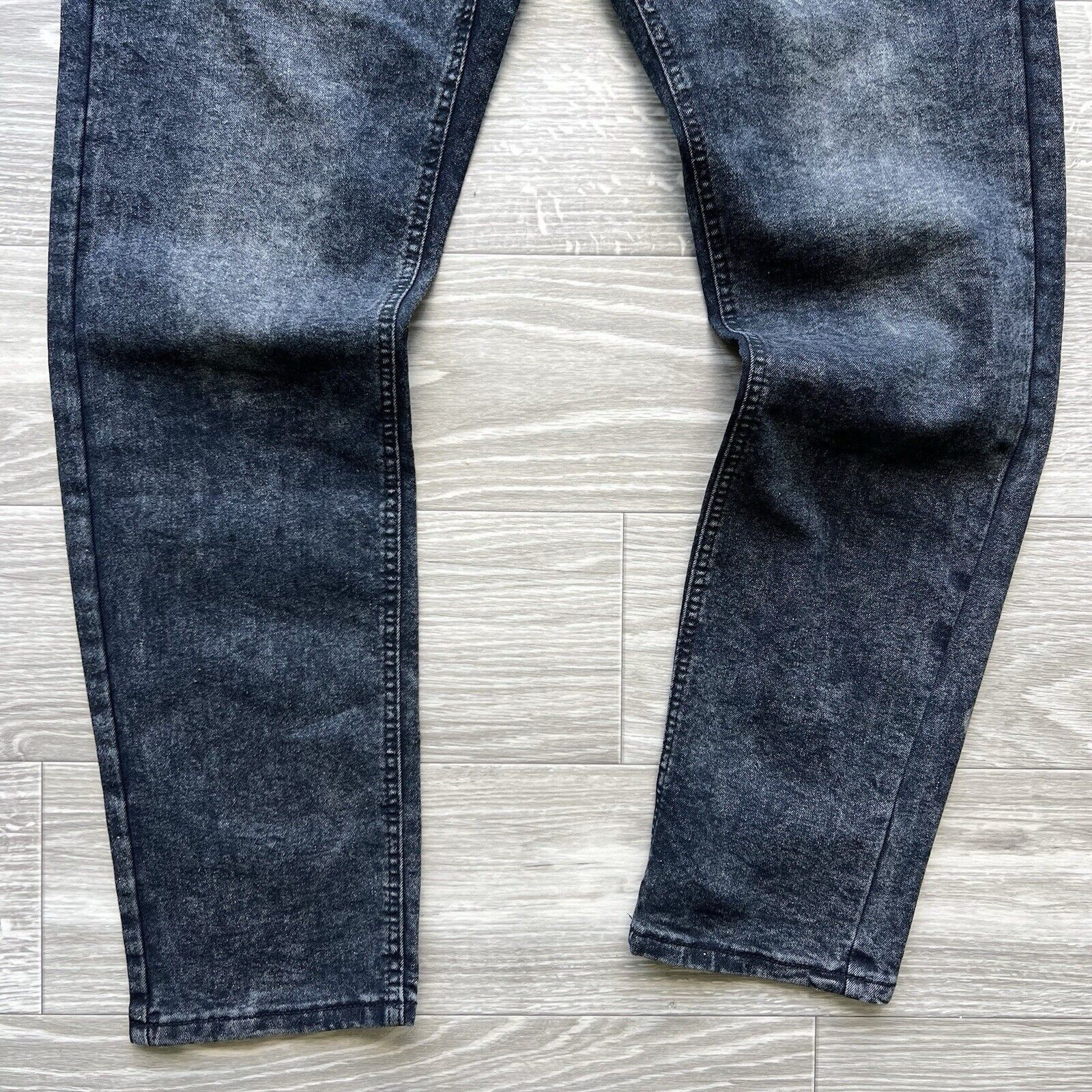 Rocawear Y2K Rocawear Jeans Men Skinny Black Emo Skater Goth Grunge Size US 35 - 6 Thumbnail