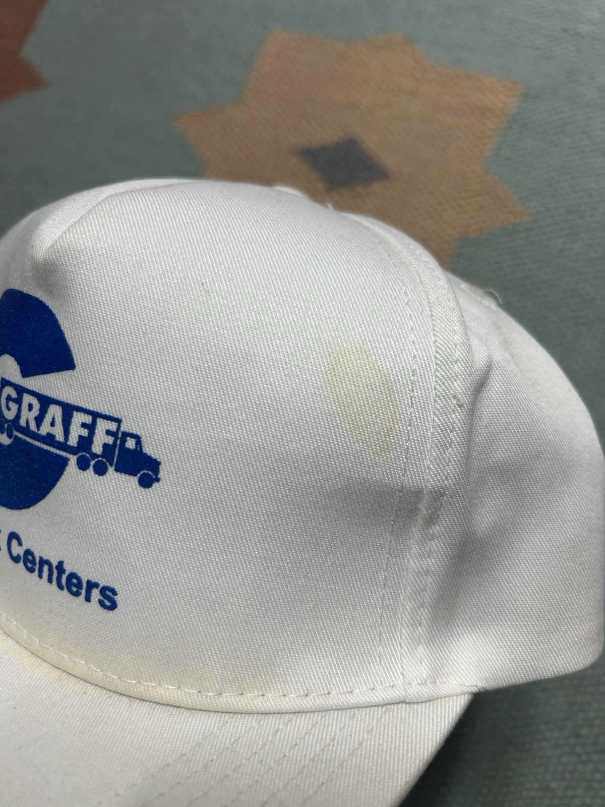 Vintage Vtg Snap hat Graff truck centers Chevrolet car dealership Size ONE SIZE - 4 Thumbnail