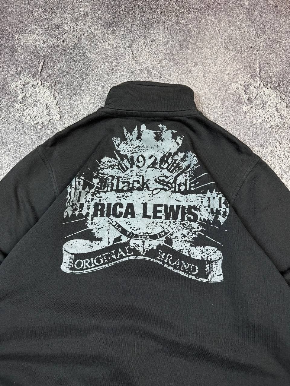 If Six Was Nine Y2K Gothic Full Zip Graphic Print 2000s Style Sweatshirt Size US L / EU 52-54 / 3 - 3 Thumbnail