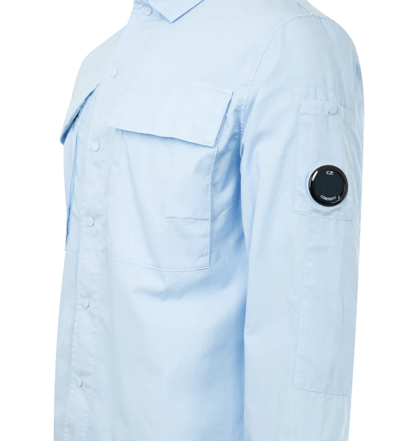 C.P. Company o1h1sh10525 Overshirt in Blue Size US M / EU 48-50 / 2 - 3 Thumbnail