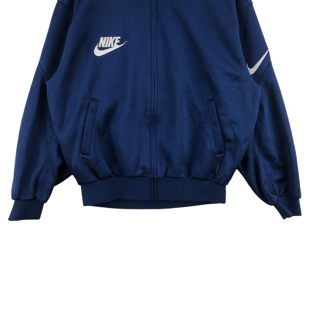 Nike Vintage NIKE SWOOSH Logo Grey Tag Zipper Warm Sweater Jacket Size US XL / EU 56 / 4 - 4 Thumbnail