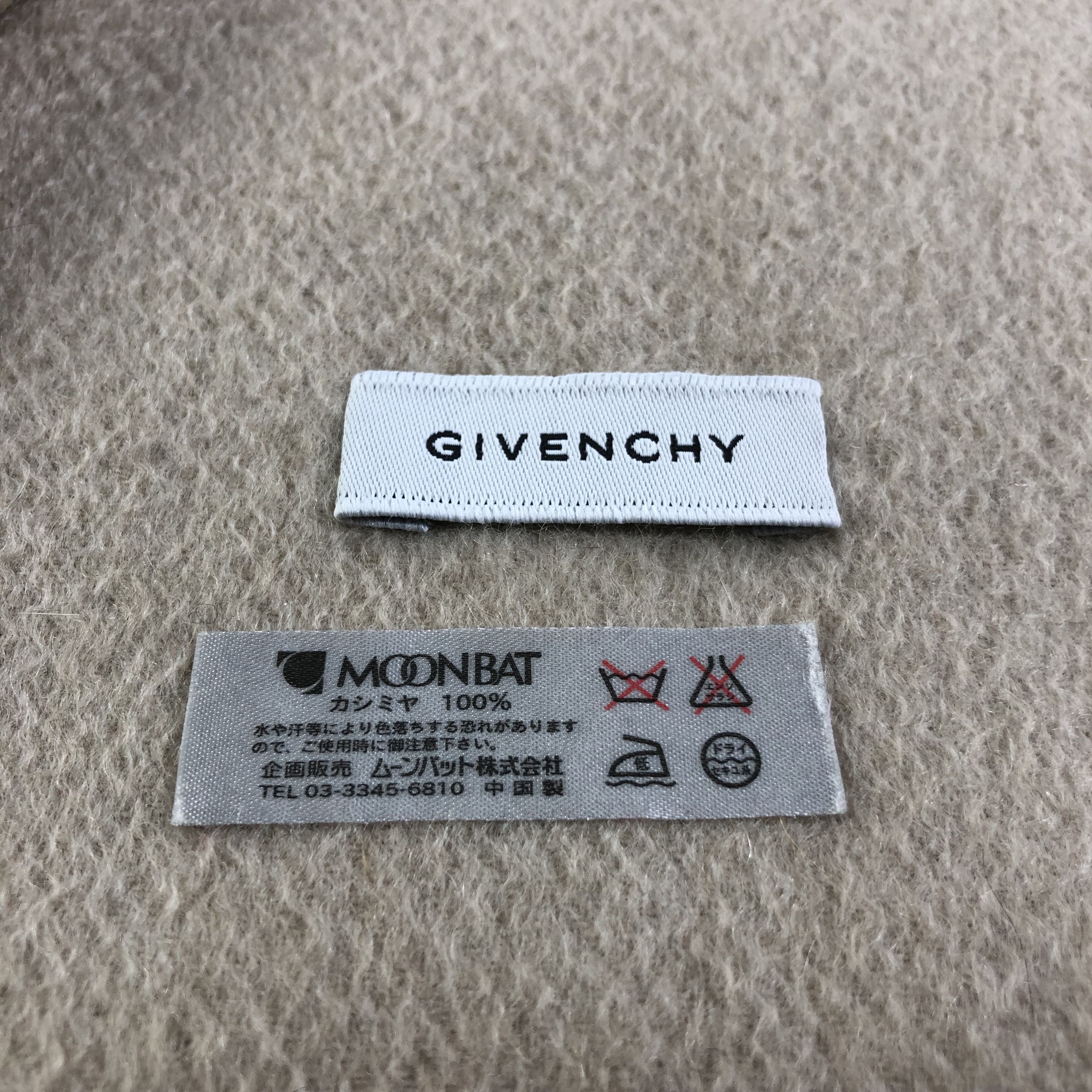 Givenchy Givenchy Plain Cashmere Scarf Muffler V1415 Size ONE SIZE - 5 Thumbnail