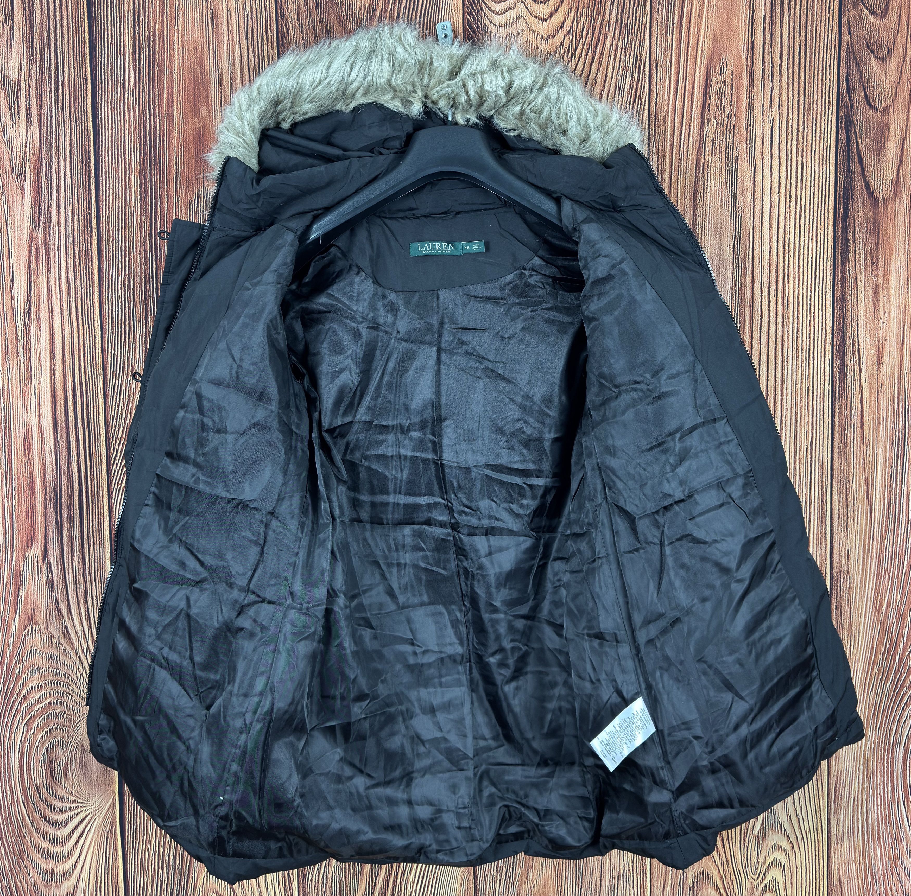 Lauren Ralph Lauren Lauren Ralph Lauren Down Hooded Black Puffer Women's Jacket Size XS / US 0-2 / IT 36-38 - 10 Thumbnail