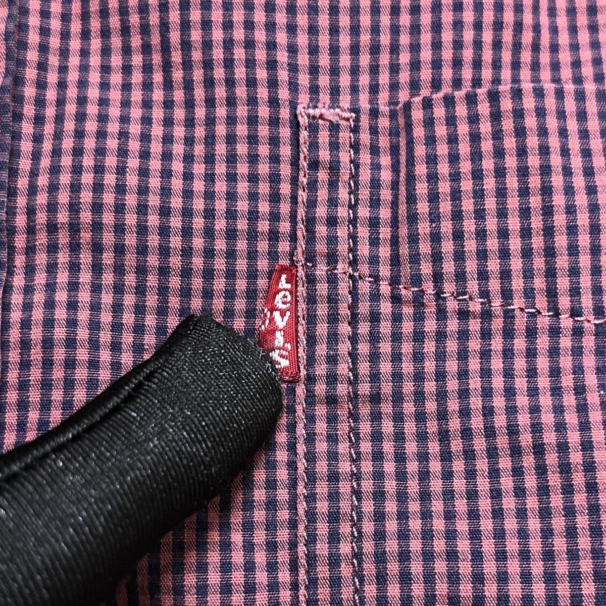 Levi's × Vintage Levis Small Checkered Button Up Shirt Size US M / EU 48-50 / 2 - 5 Thumbnail