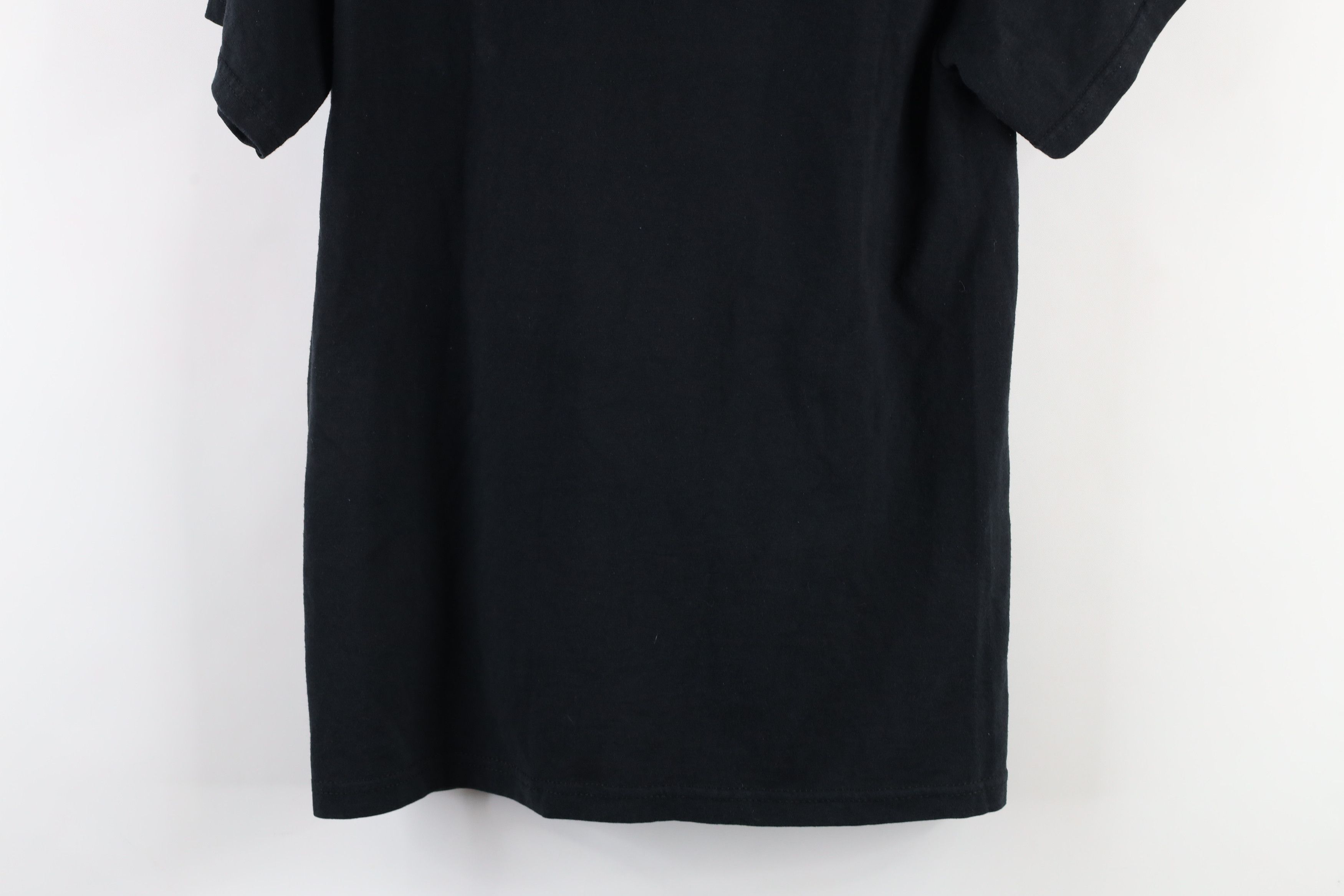 Vintage Vintage 90s Streetwear Blank Short Sleeve T-Shirt Black Size US S / EU 44-46 / 1 - 9 Thumbnail