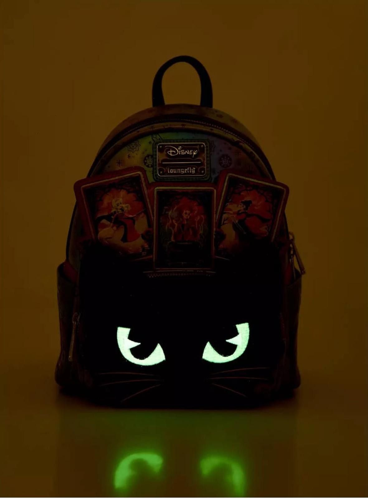 Loungefly Disney Hocus Pocus Tarot Cards Mini Backpack NWT display picture 1